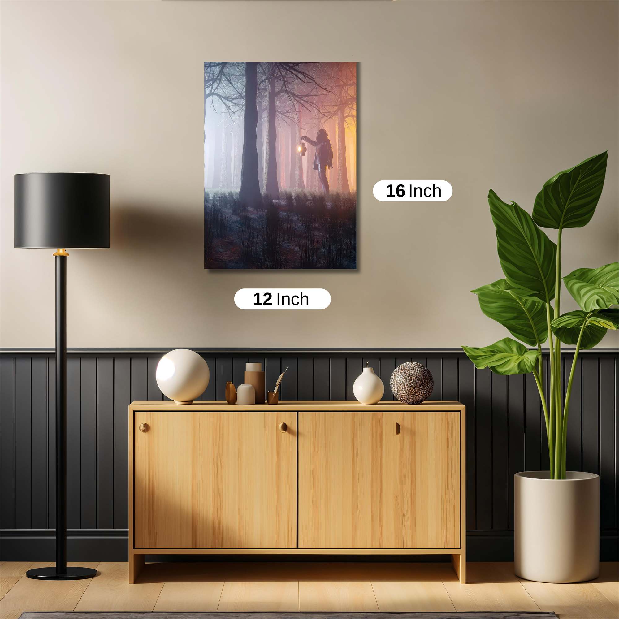 Lantern Whisper Safe Wall Magnetic / M