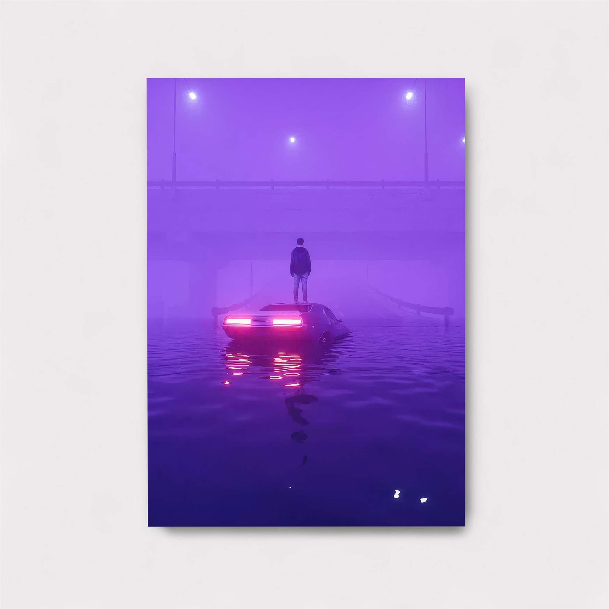 Flooded Solitude Safe Wall Magnetic / M