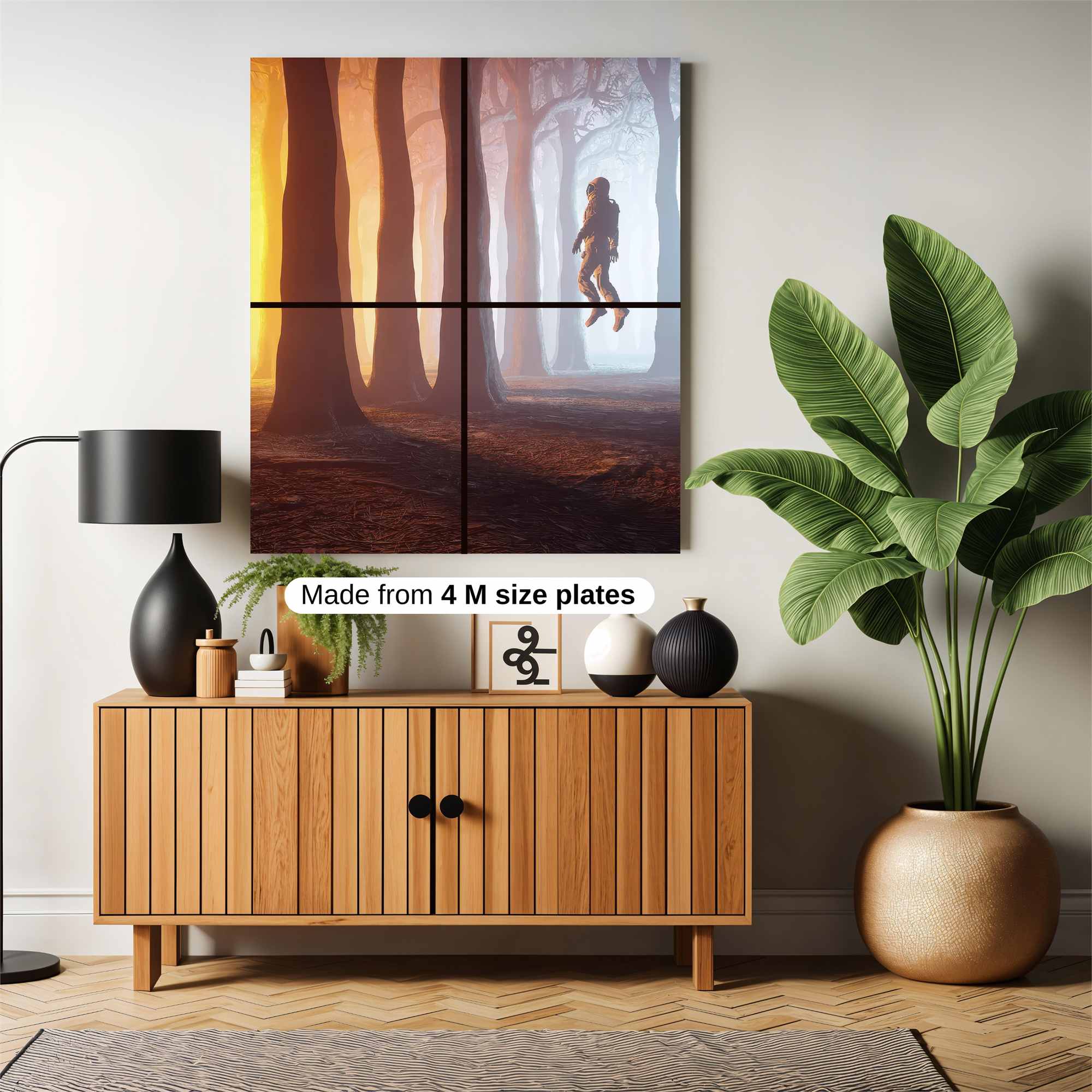 Astronaut Dreamscape Safe Wall Magnetic / M