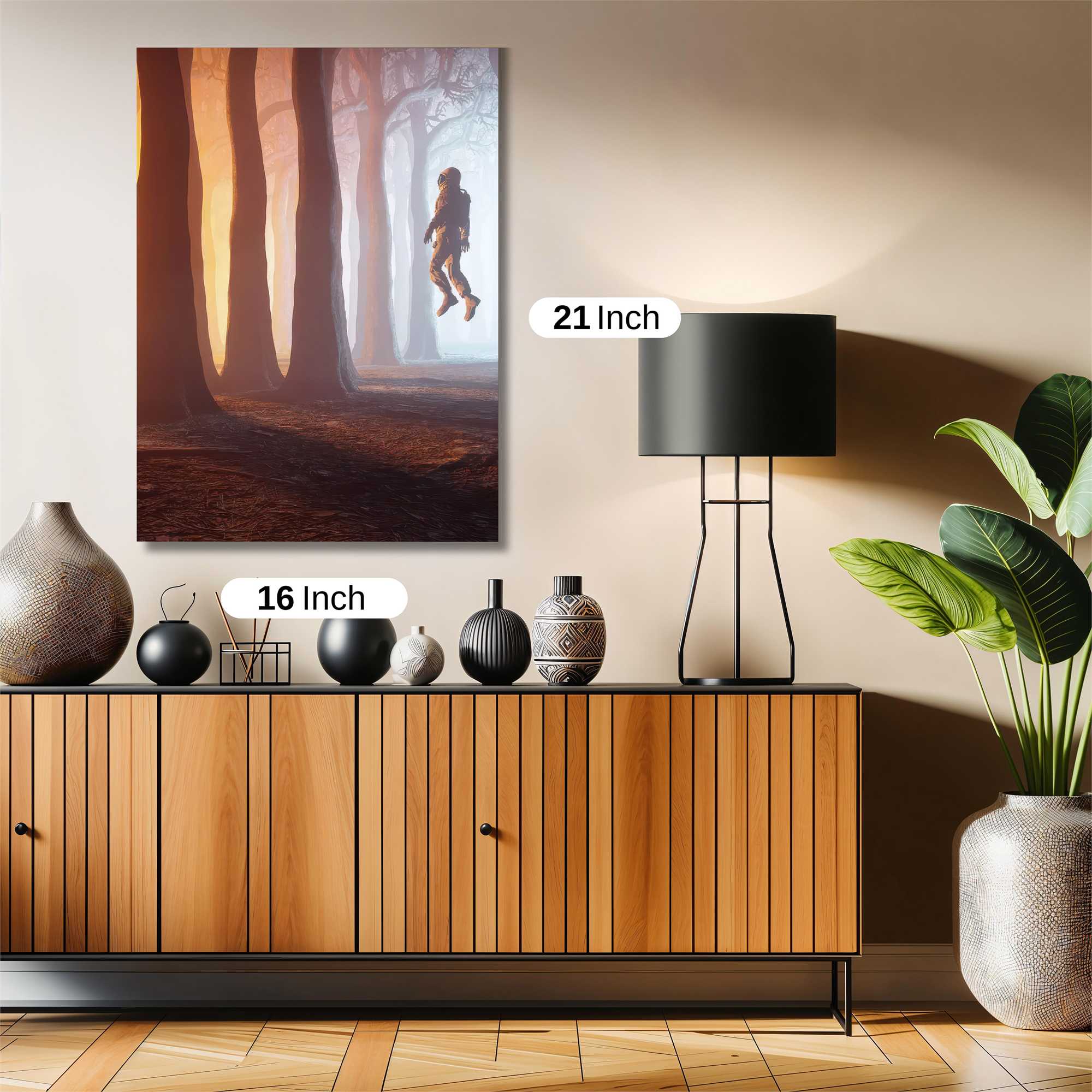 Astronaut Dreamscape Safe Wall Magnetic / M