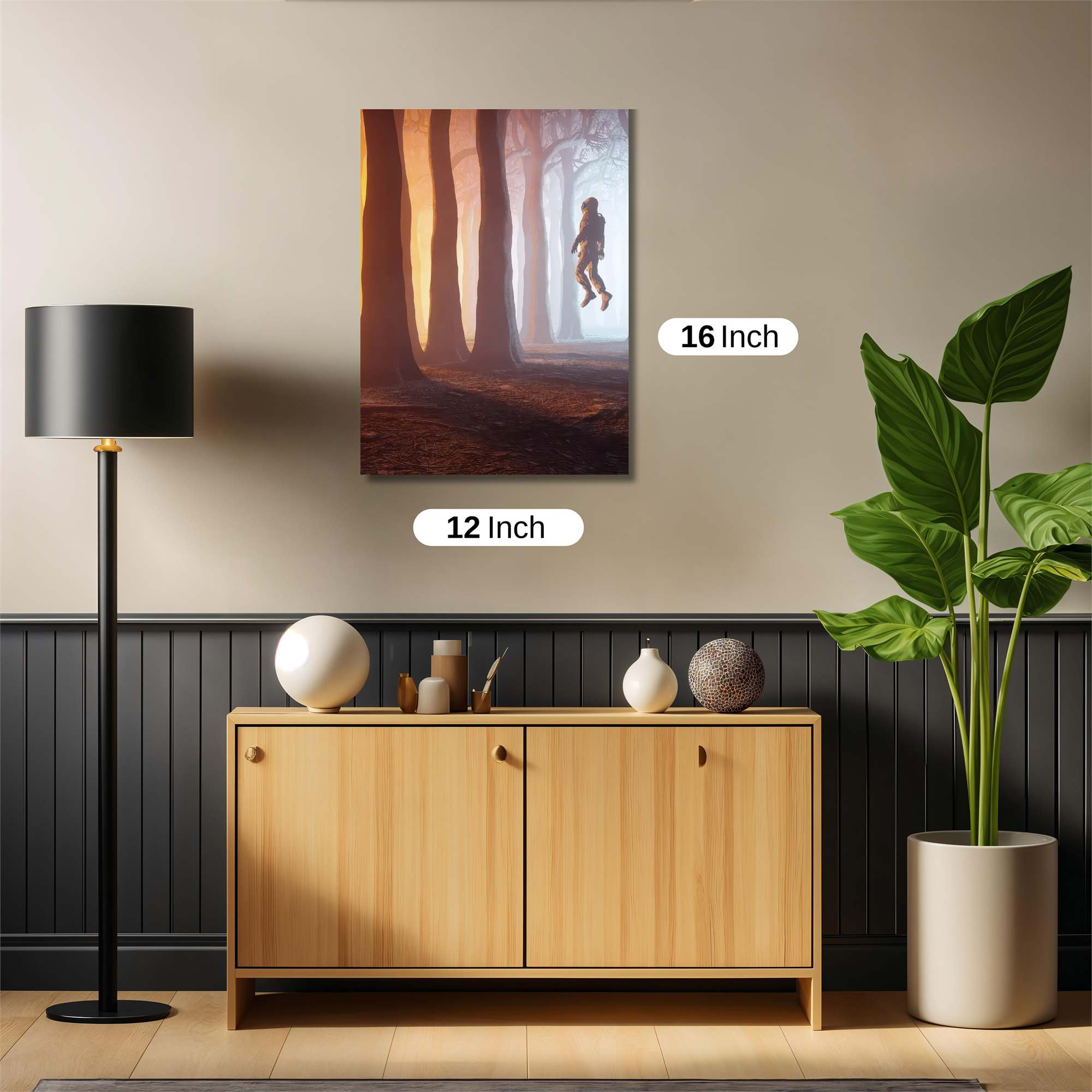 Astronaut Dreamscape Safe Wall Magnetic / M