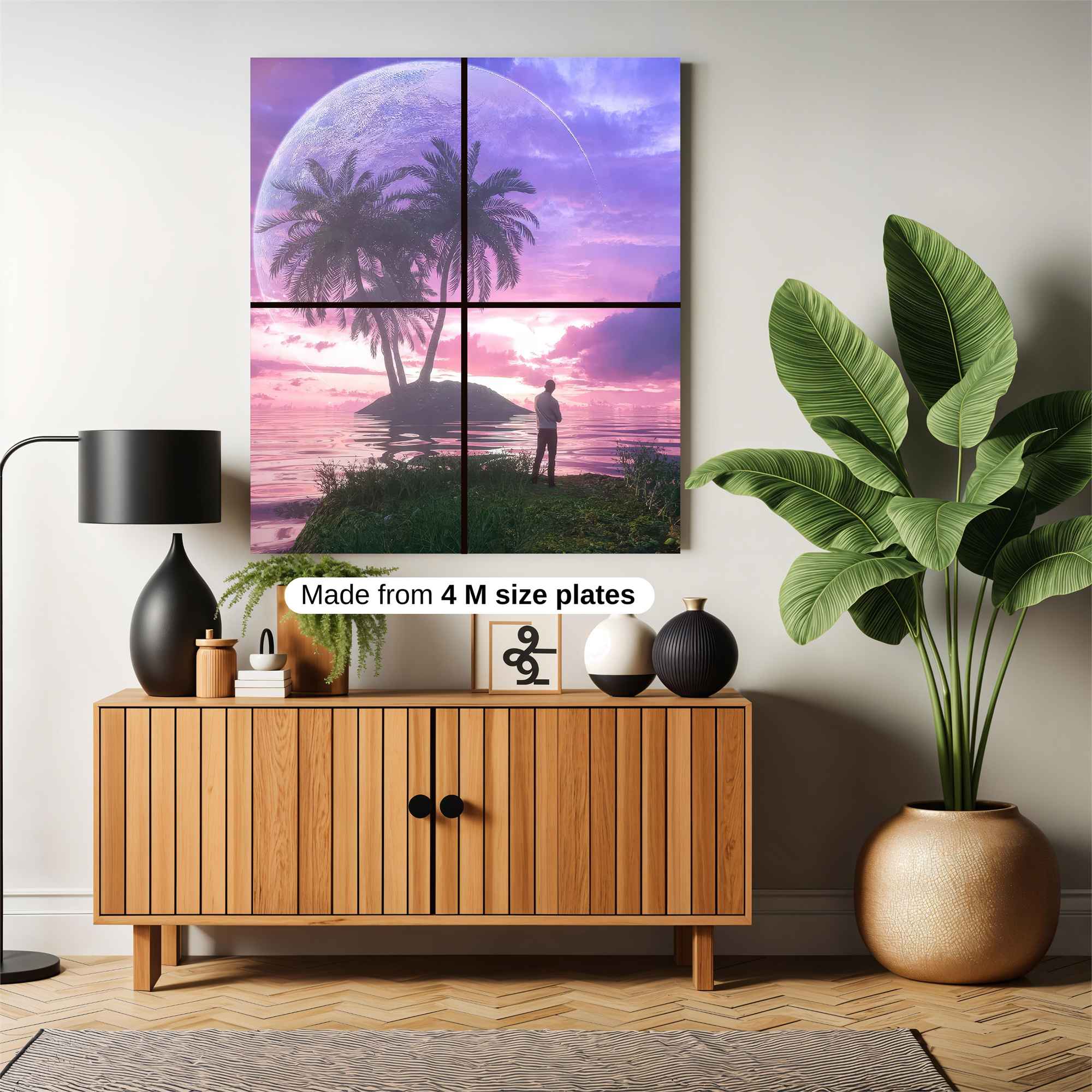 Moonlit Serenity Safe Wall Magnetic / M