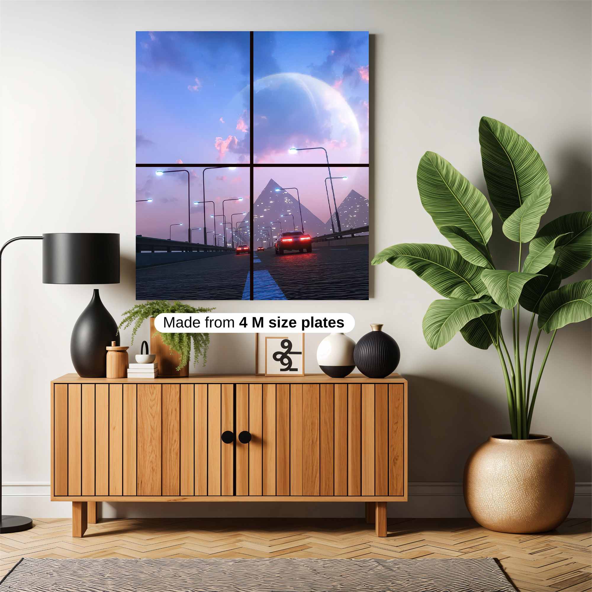 Pyramid Dreamscape Safe Wall Magnetic / M