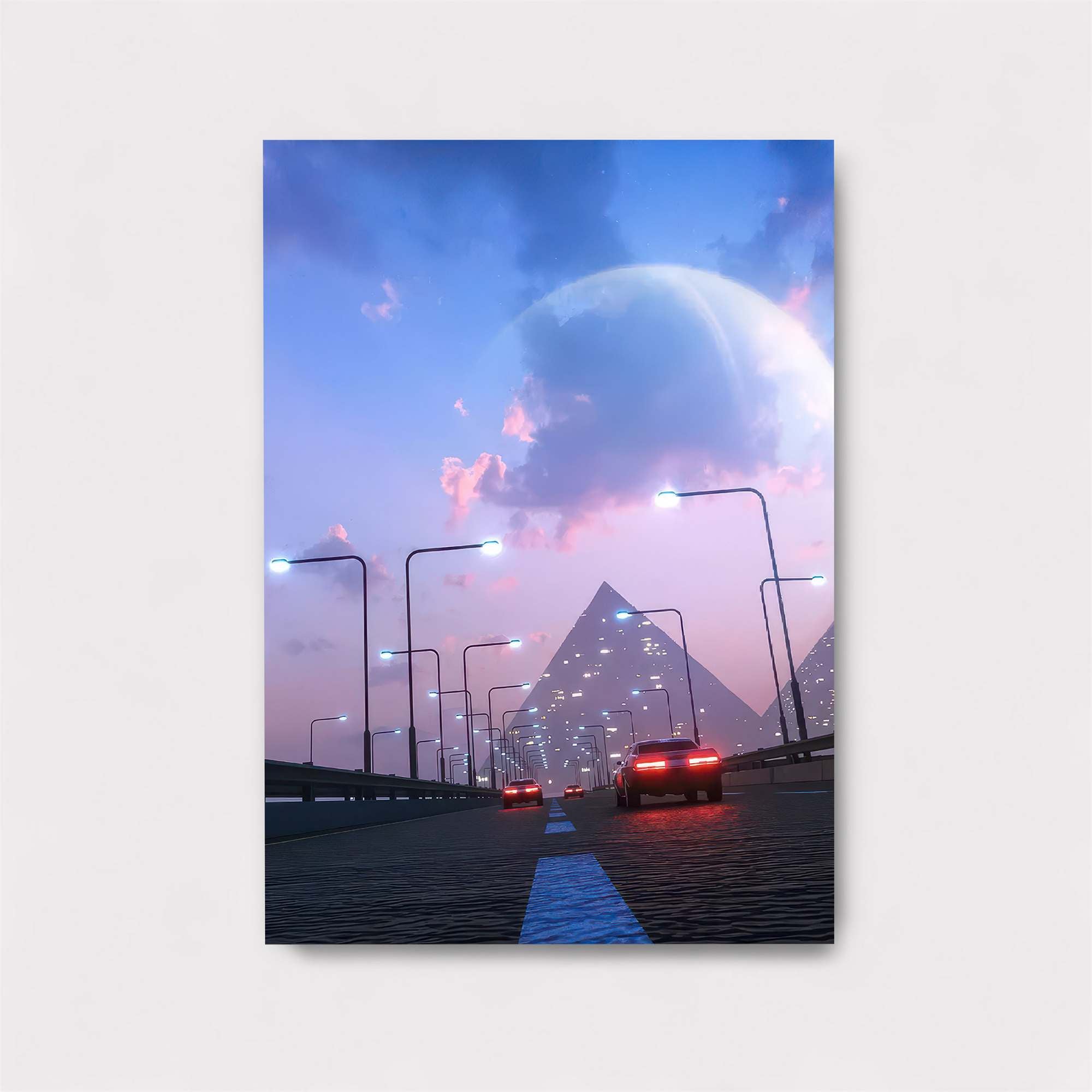Pyramid Dreamscape Safe Wall Magnetic / M
