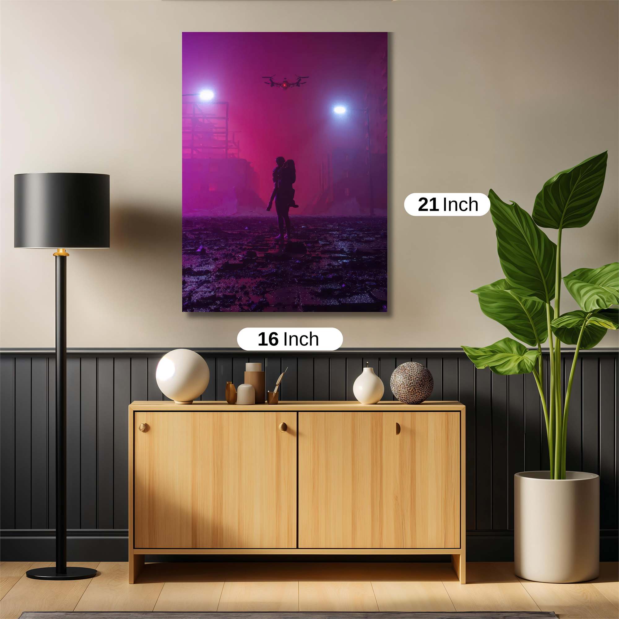 Escape Nebulous Safe Wall Magnetic / M