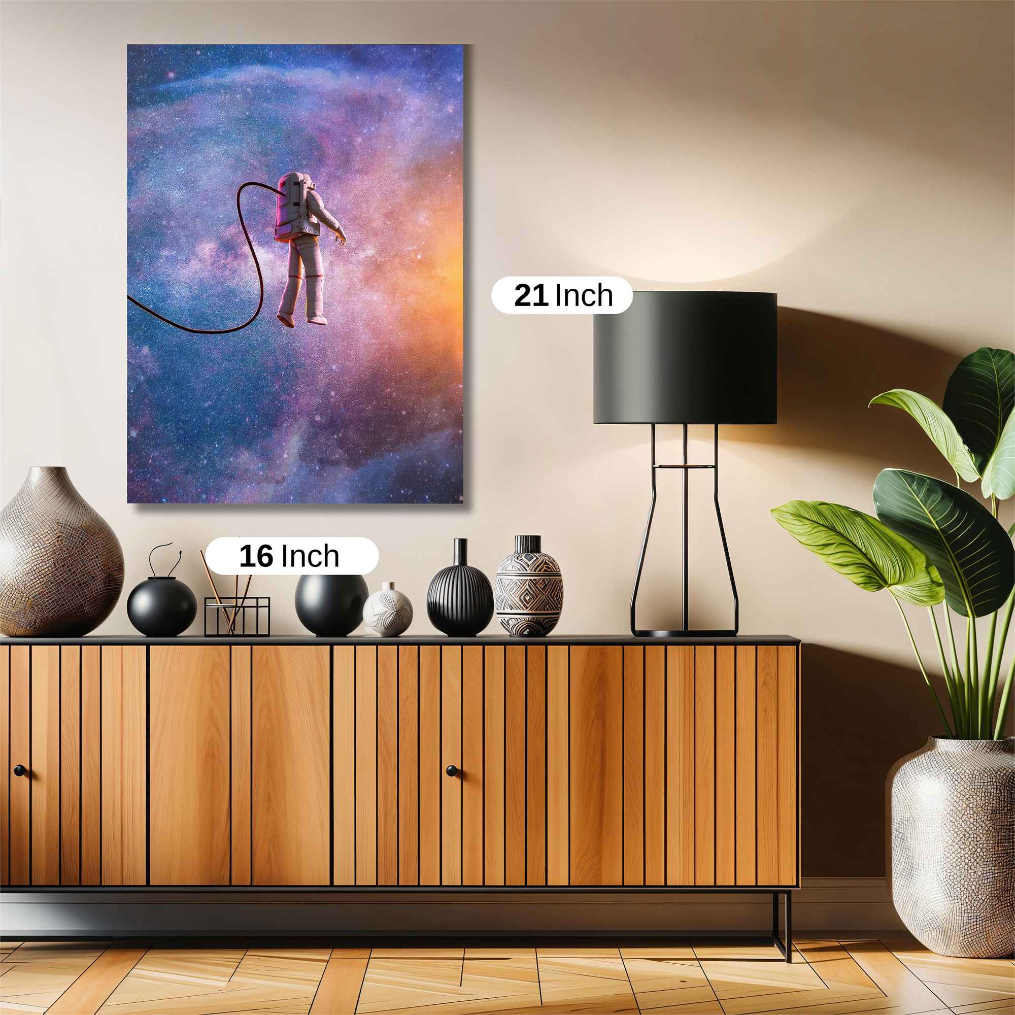 Astronaut Dreamscape Safe Wall Magnetic / M