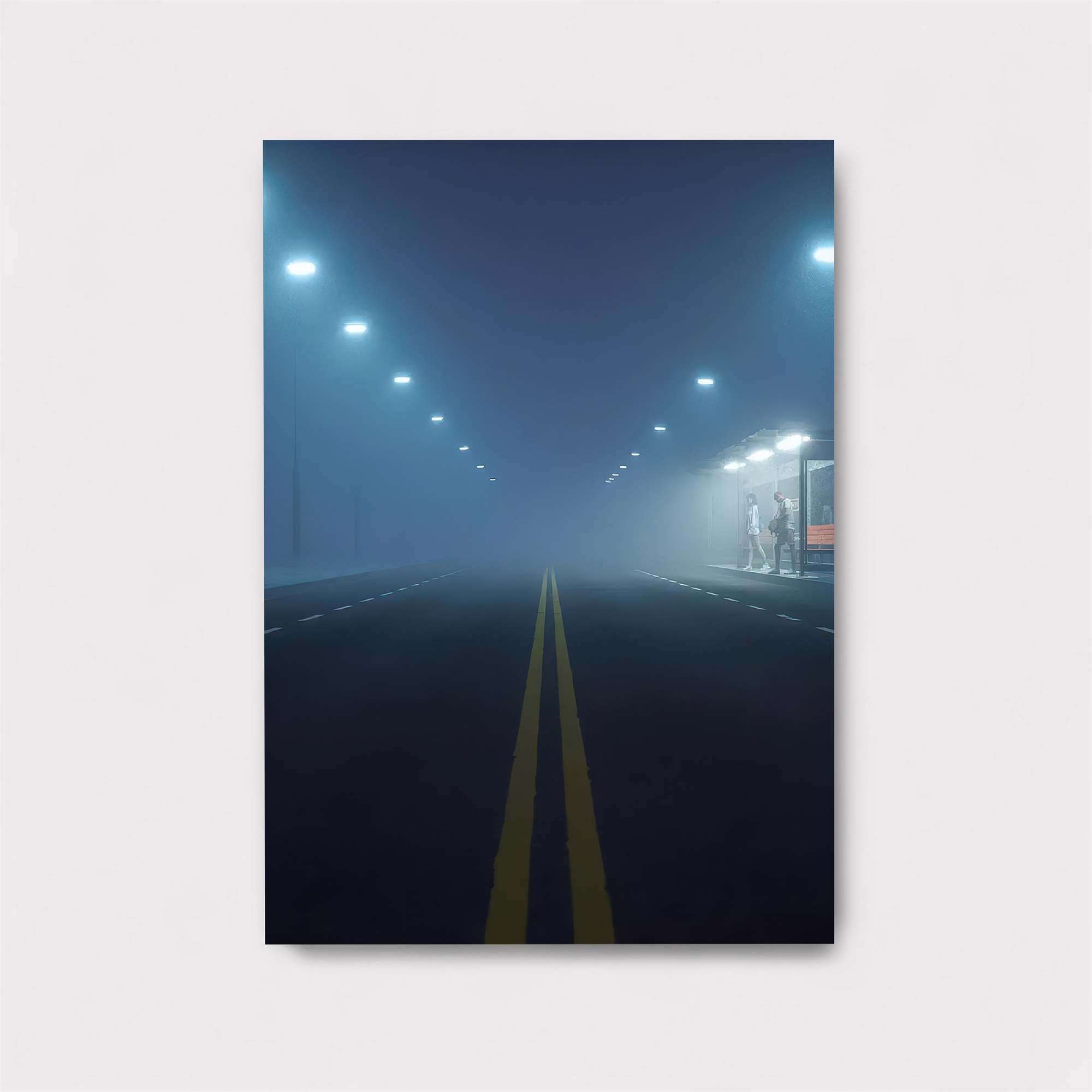 Foggy Solitude Safe Wall Magnetic / M