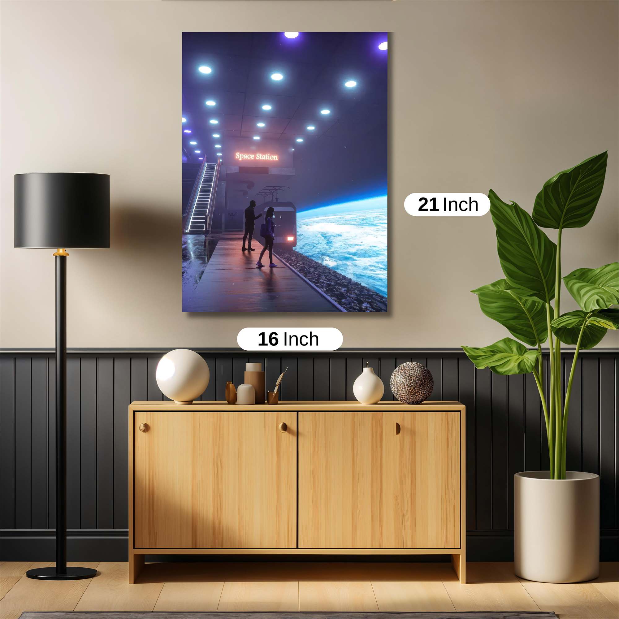 Station Serenity Safe Wall Magnetic / M