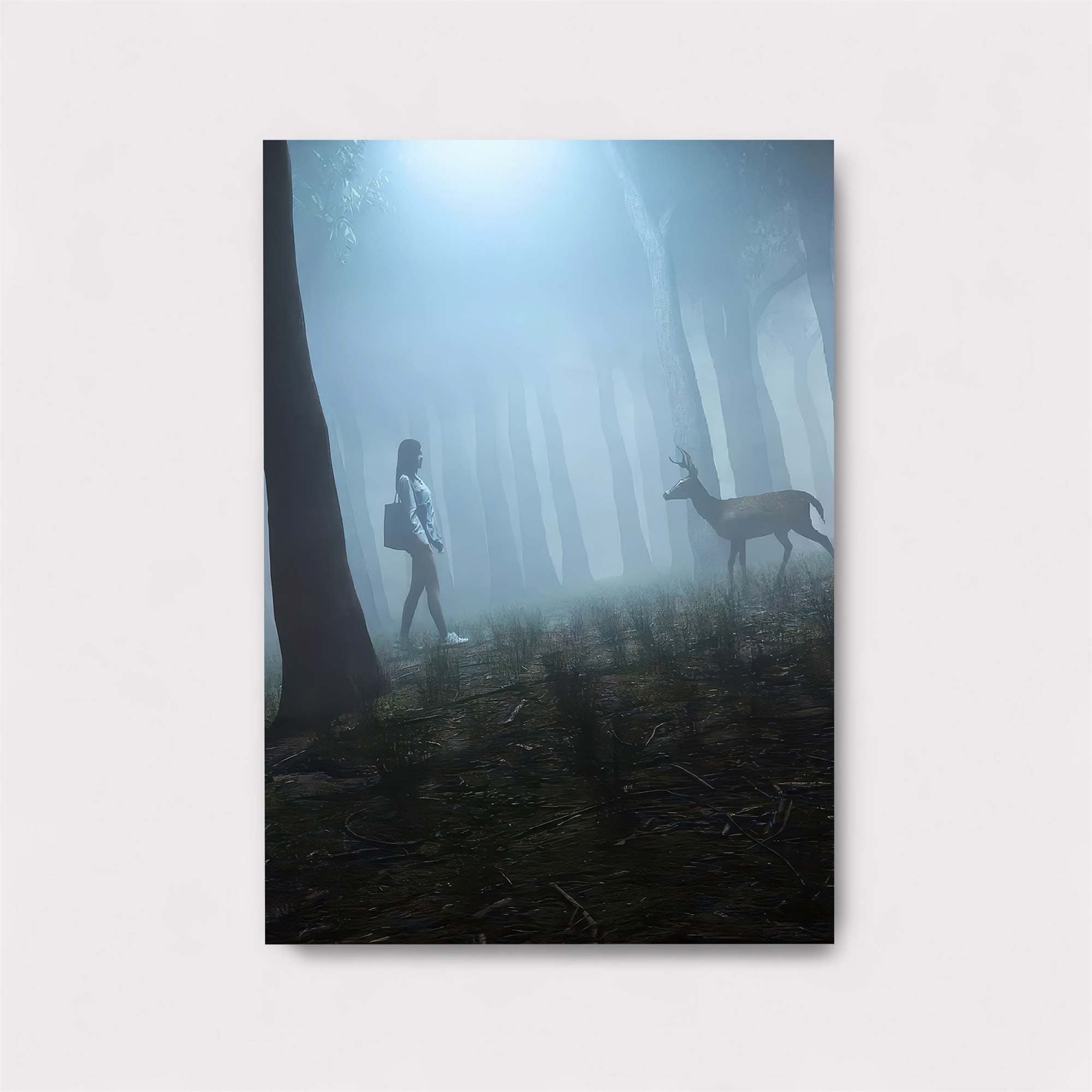 Deer Encounter Safe Wall Magnetic / M