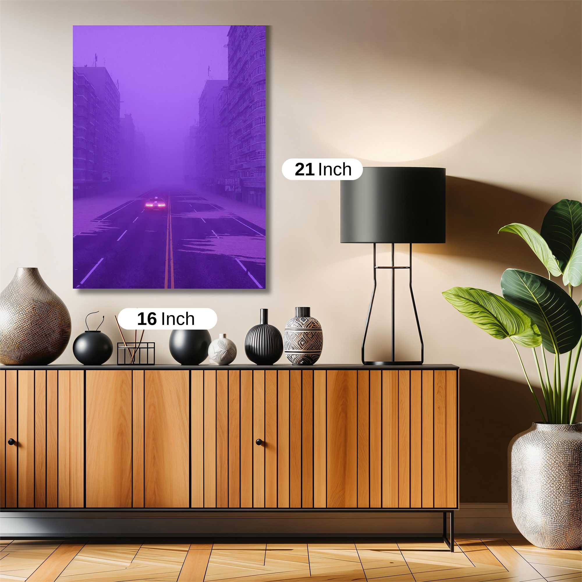 Foggy Eerie Safe Wall Magnetic / M