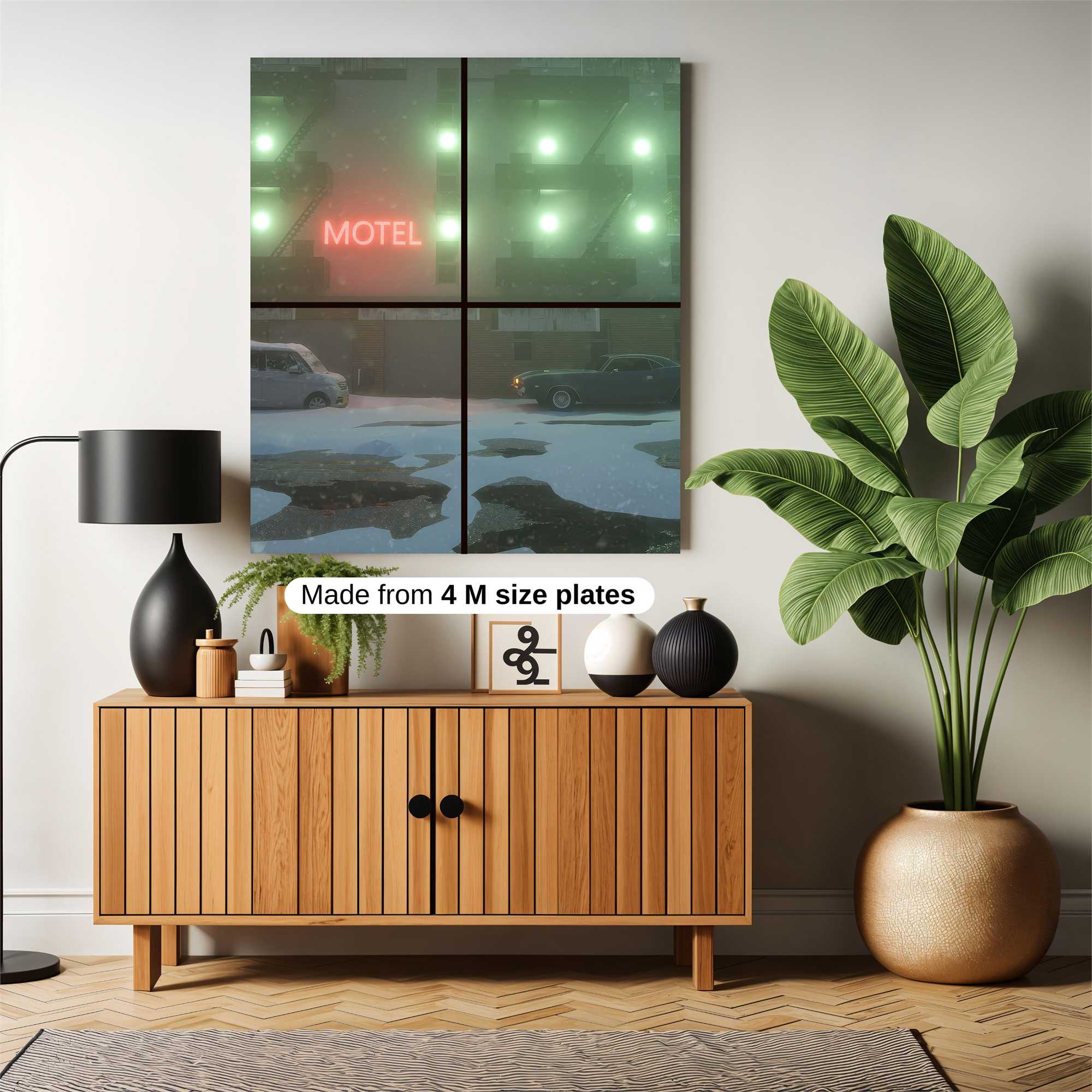 Motel Mystery Safe Wall Magnetic / M