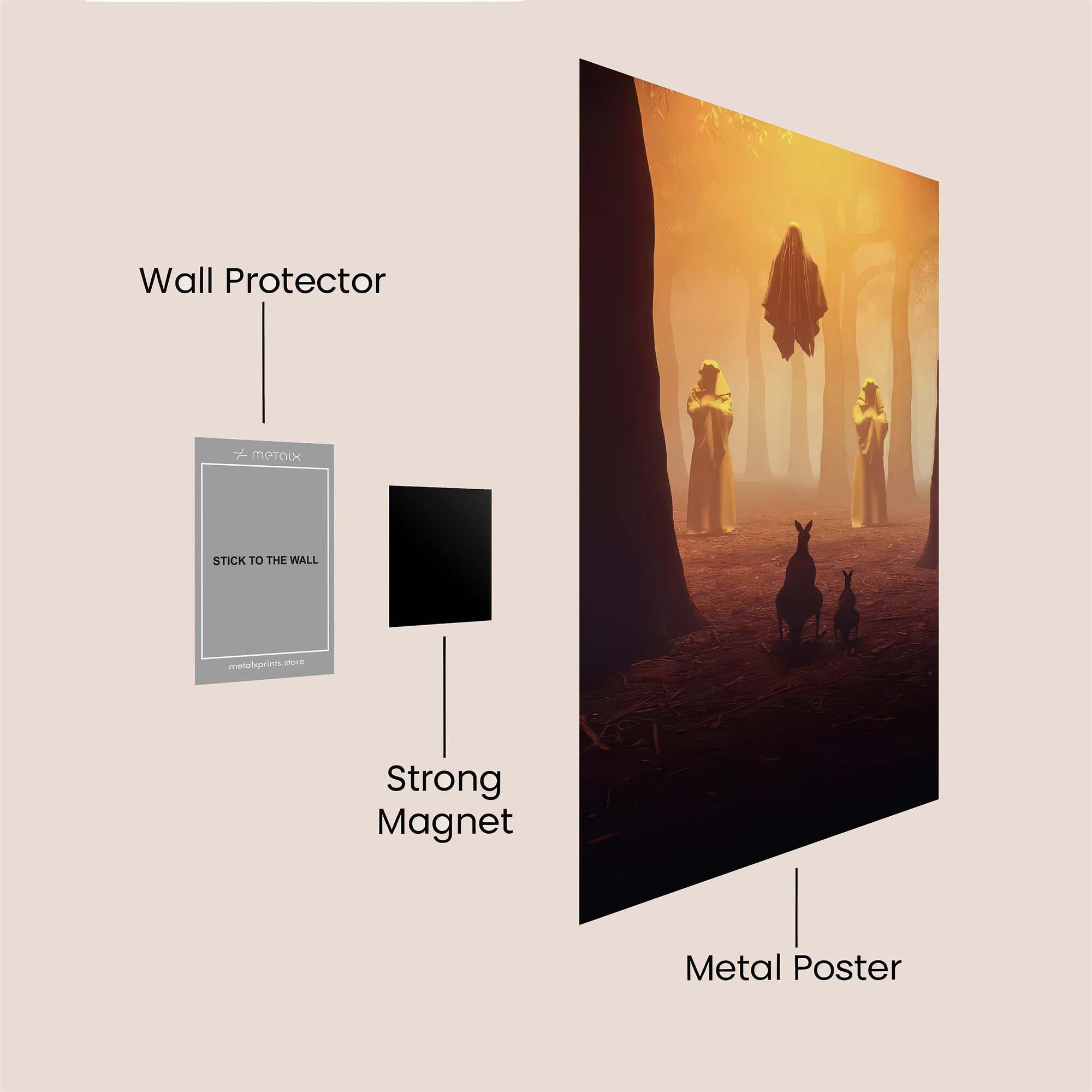 Forest Ritual Safe Wall Magnetic / M