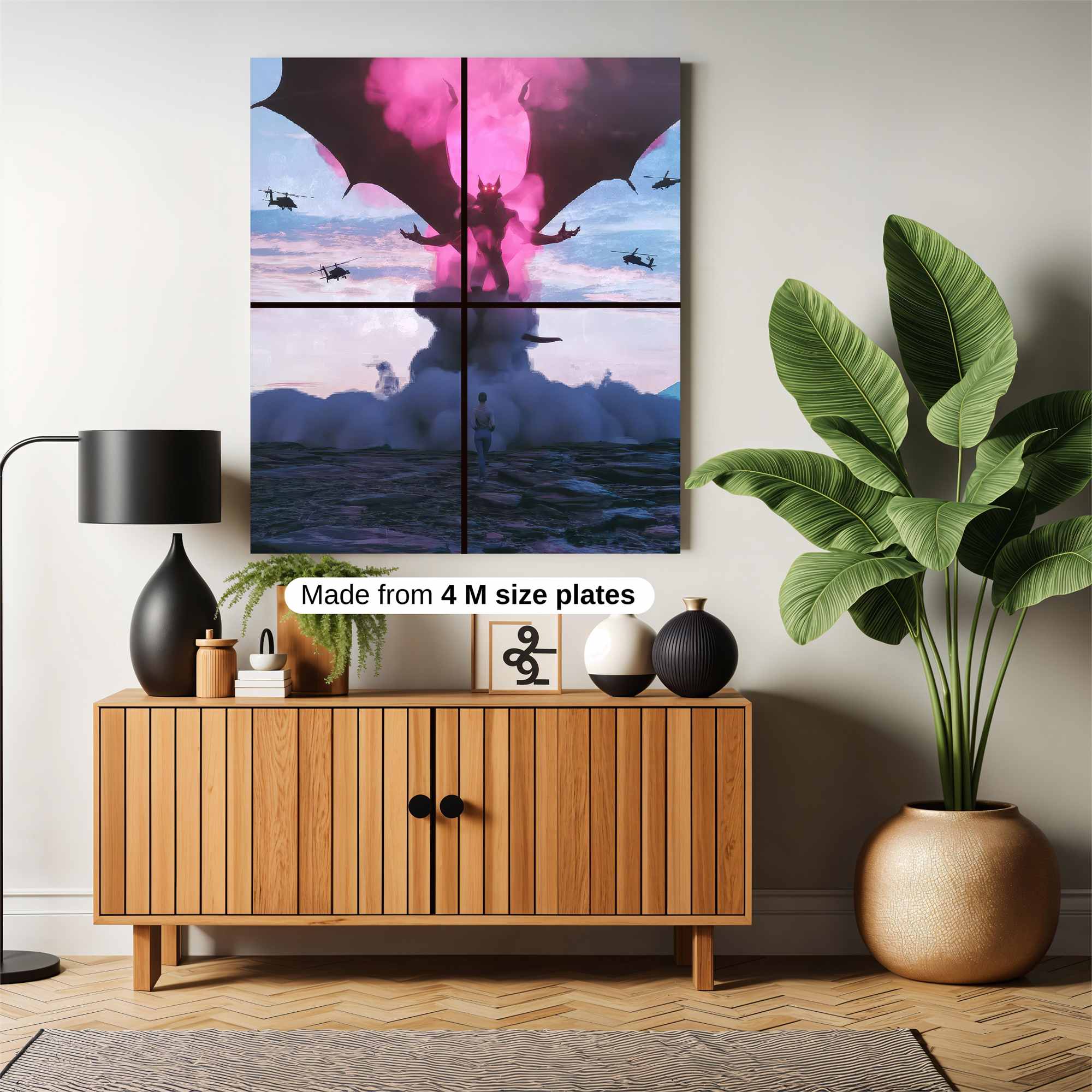 Demon Ascension Safe Wall Magnetic / M