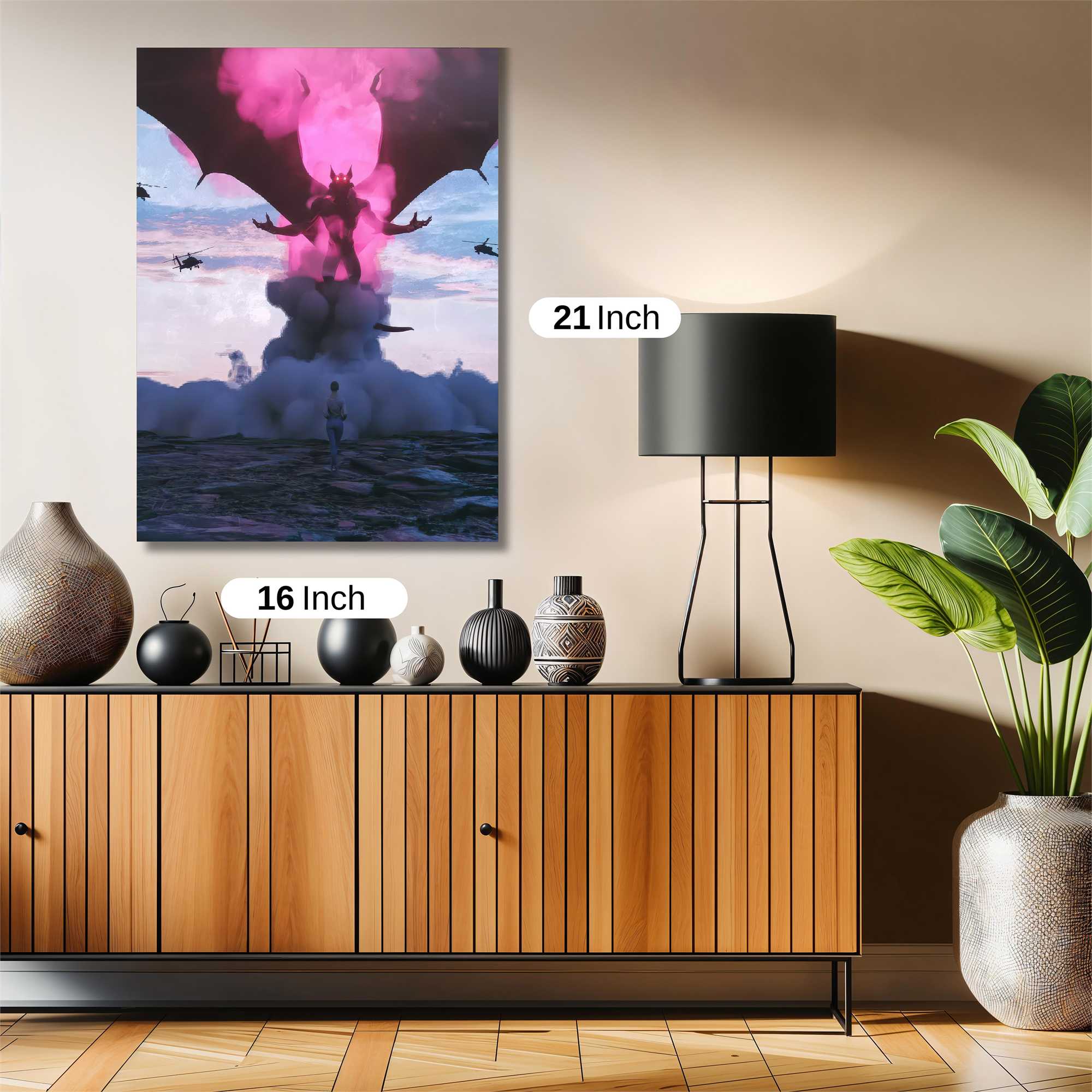 Demon Ascension Safe Wall Magnetic / M