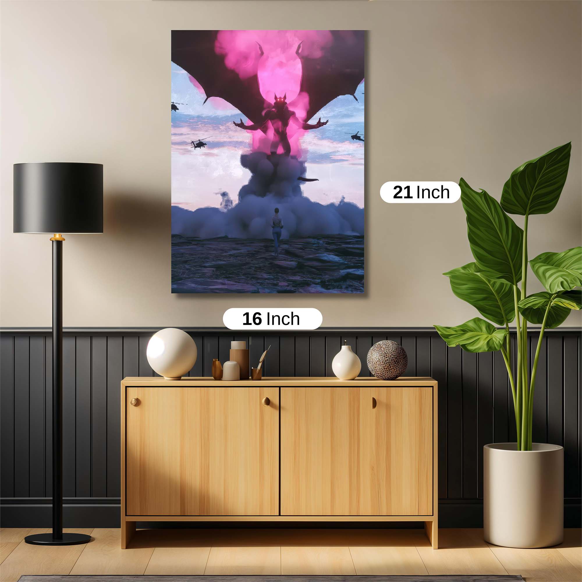 Demon Ascension Safe Wall Magnetic / M