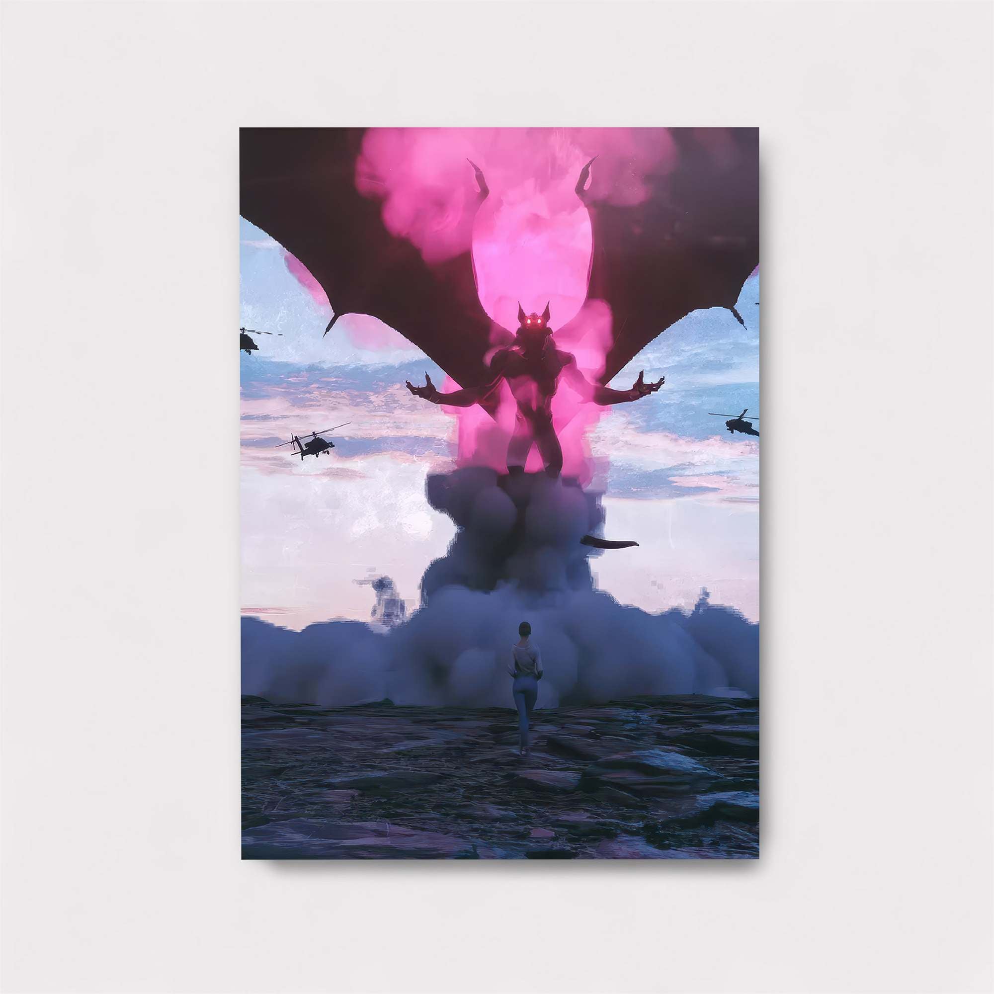 Demon Ascension Safe Wall Magnetic / M