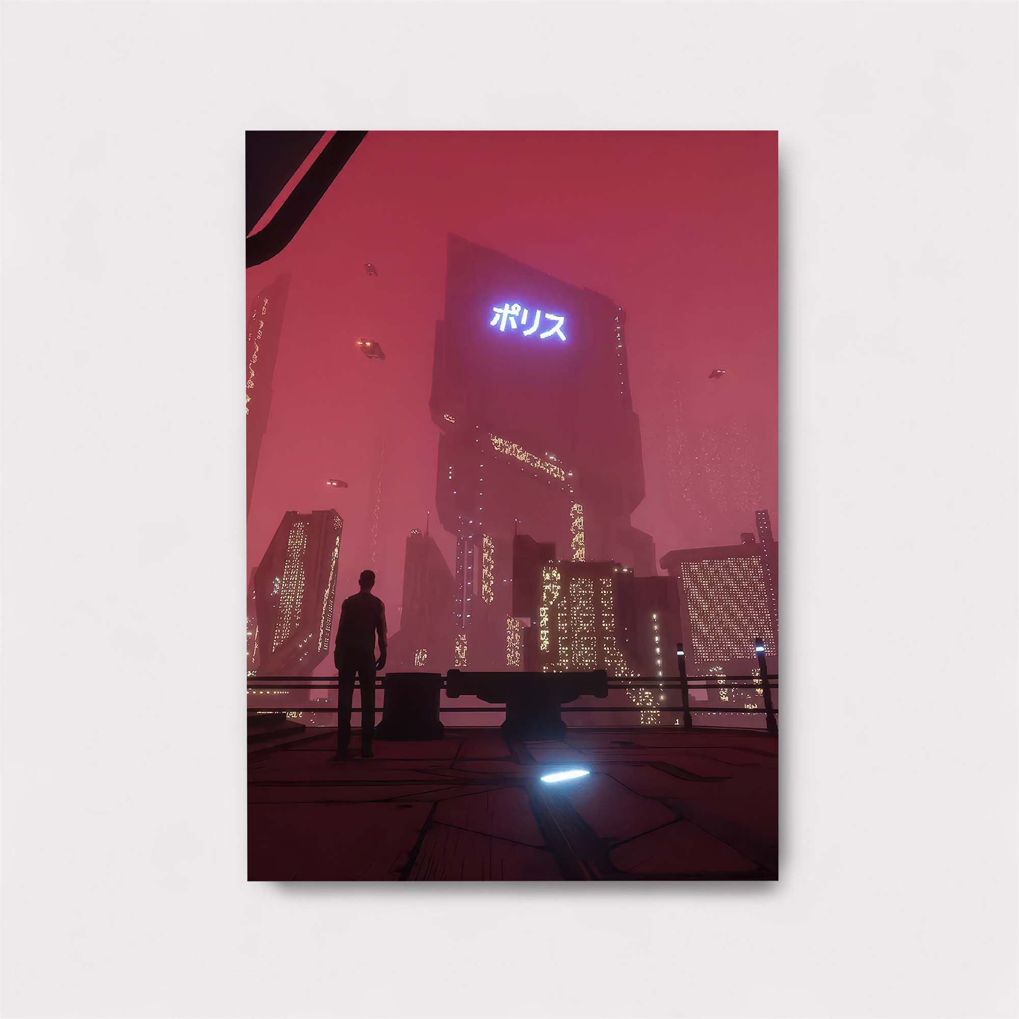 Cyberpunk Solitude Safe Wall Magnetic / M