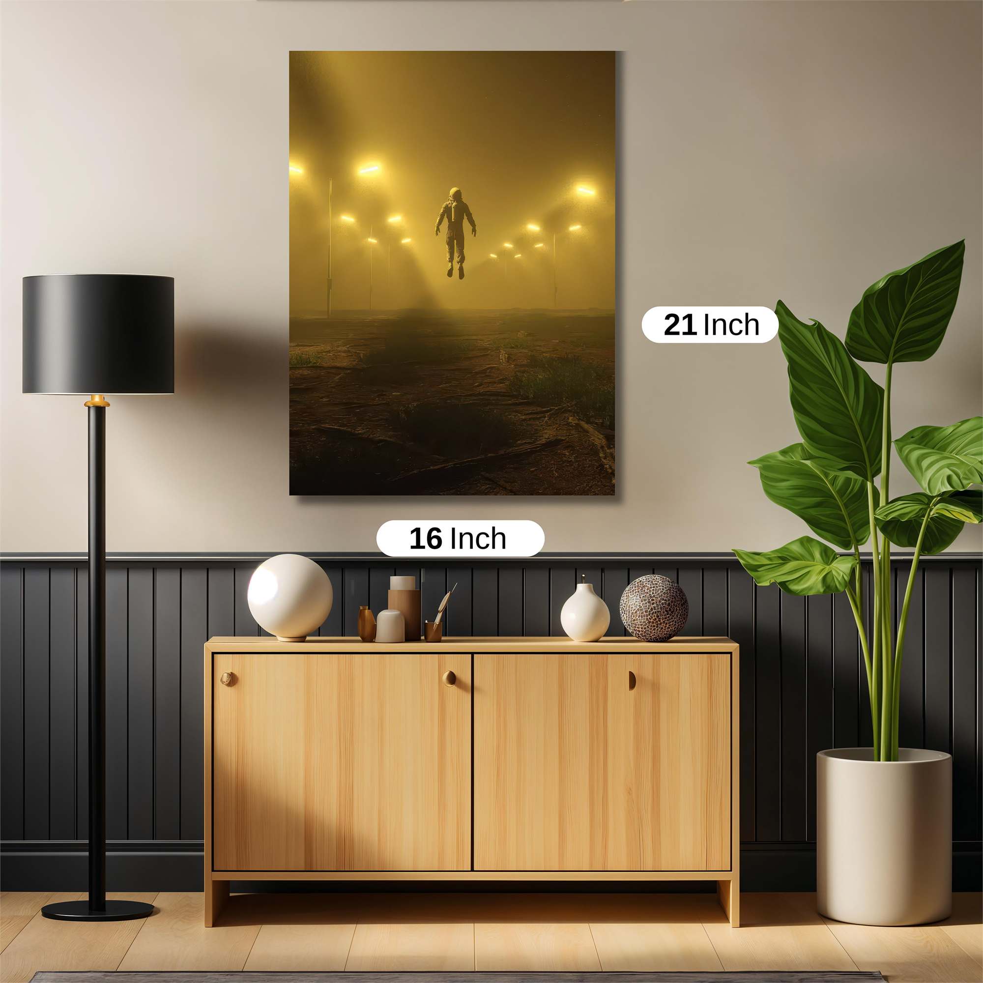 Astronaut Adrift Safe Wall Magnetic / M