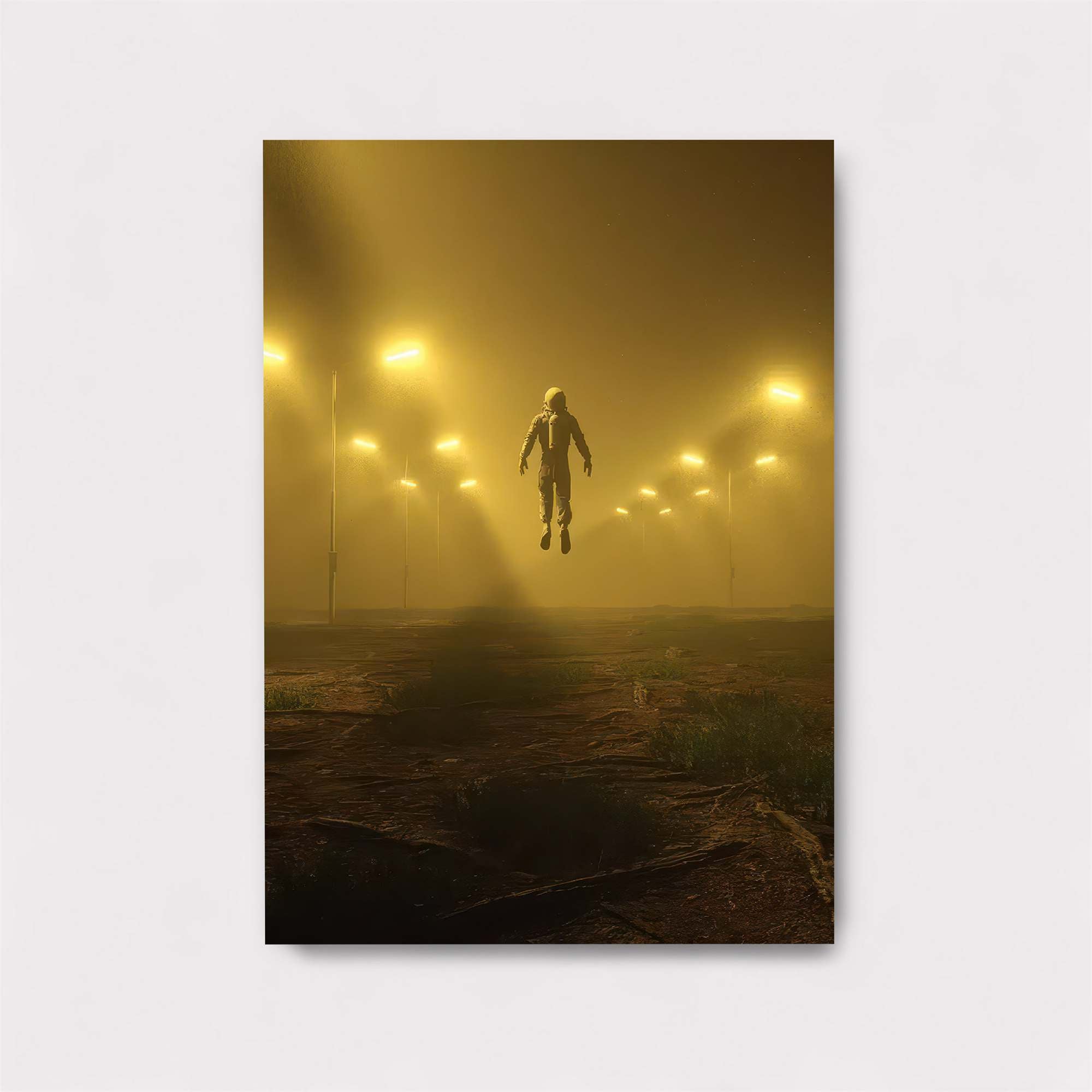 Astronaut Adrift Safe Wall Magnetic / M