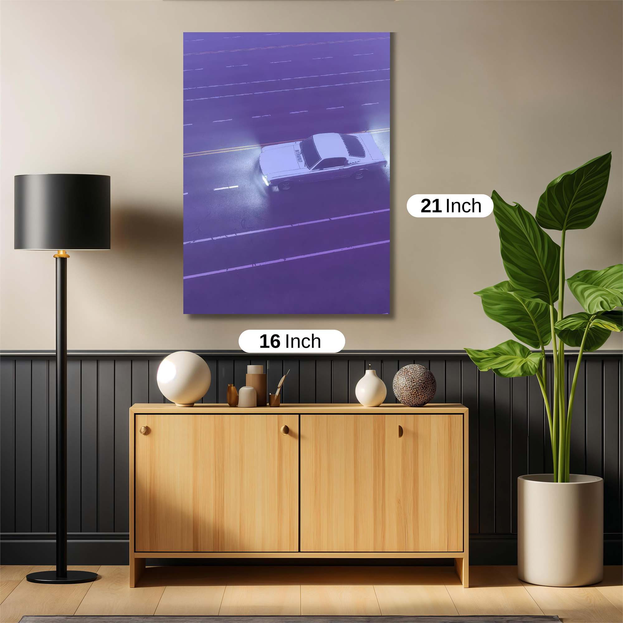 Mustang Mystery Safe Wall Magnetic / M