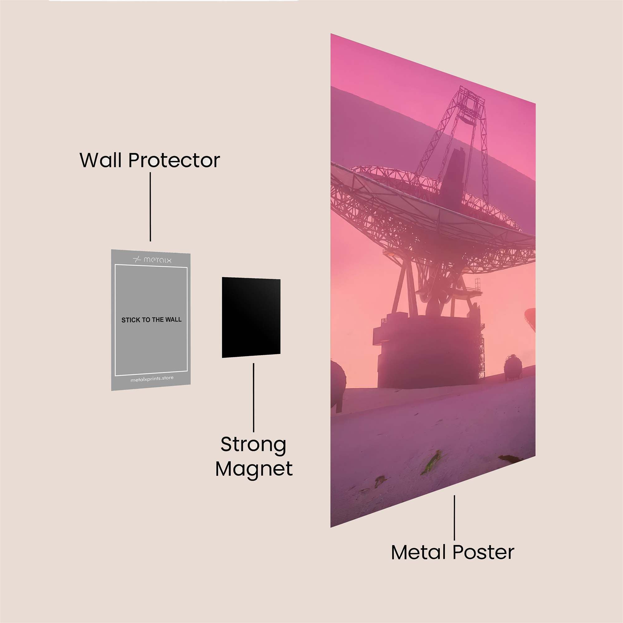 Antenna Dream Safe Wall Magnetic / M