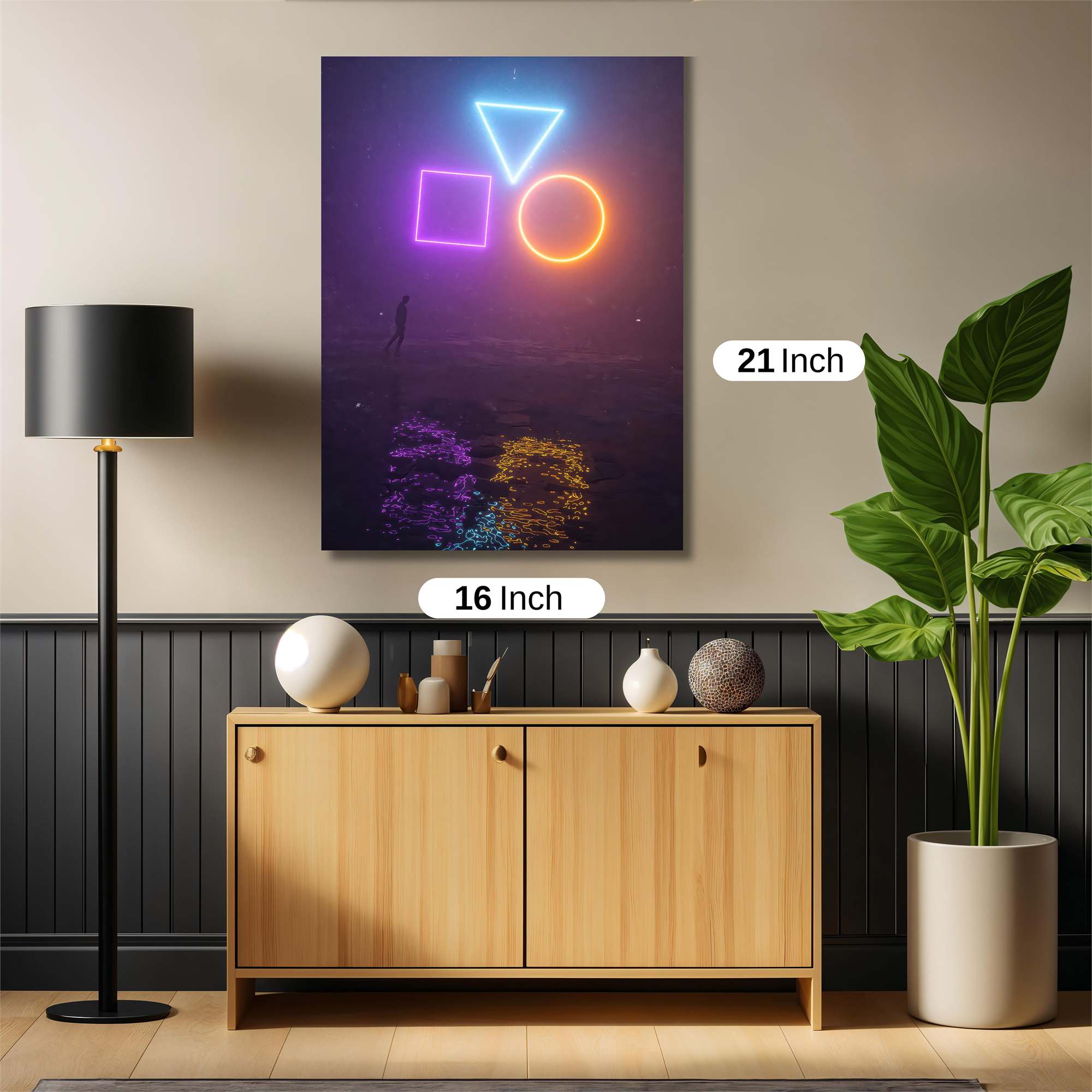 Shapes Enigma Safe Wall Magnetic / M