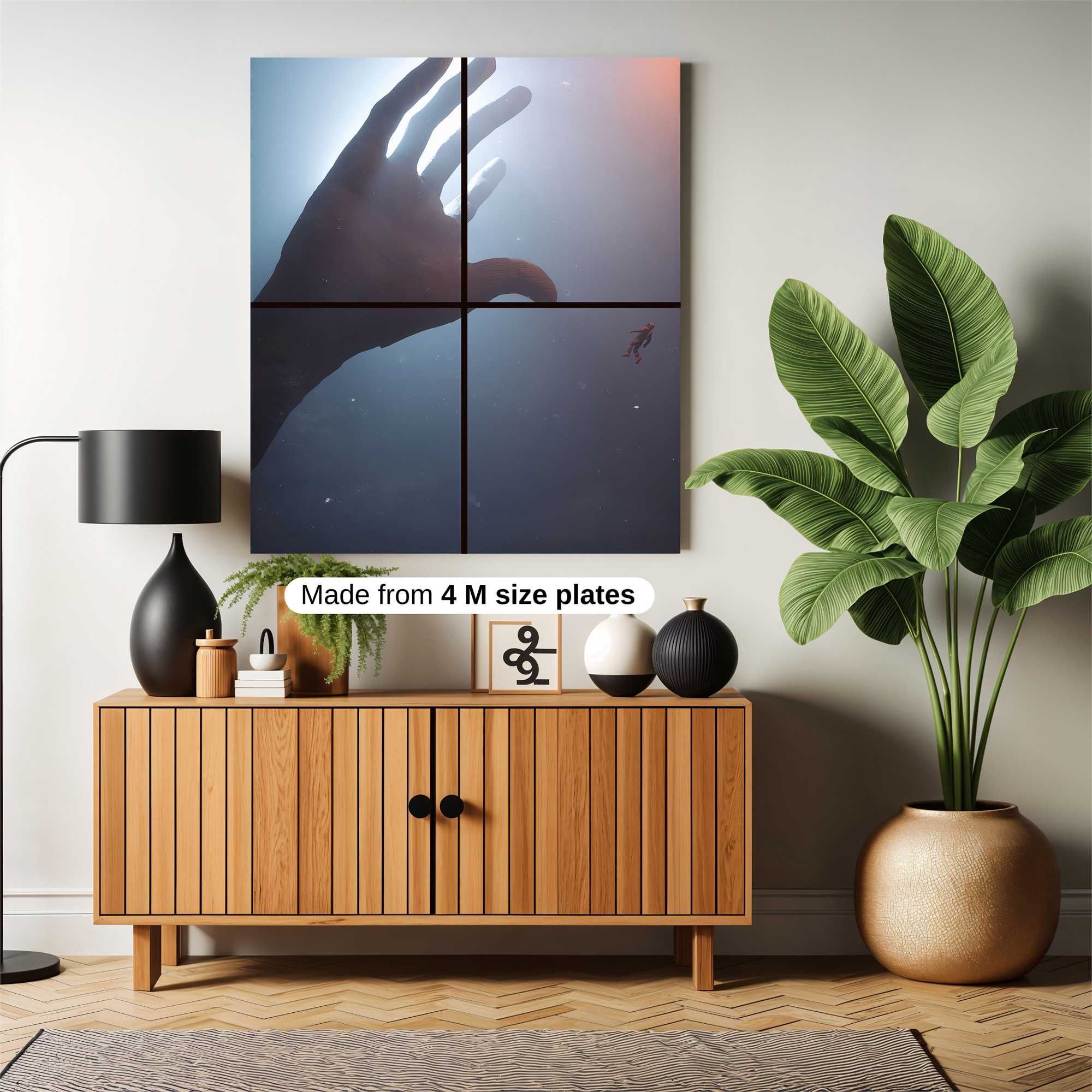 Hand Serenity Safe Wall Magnetic / M