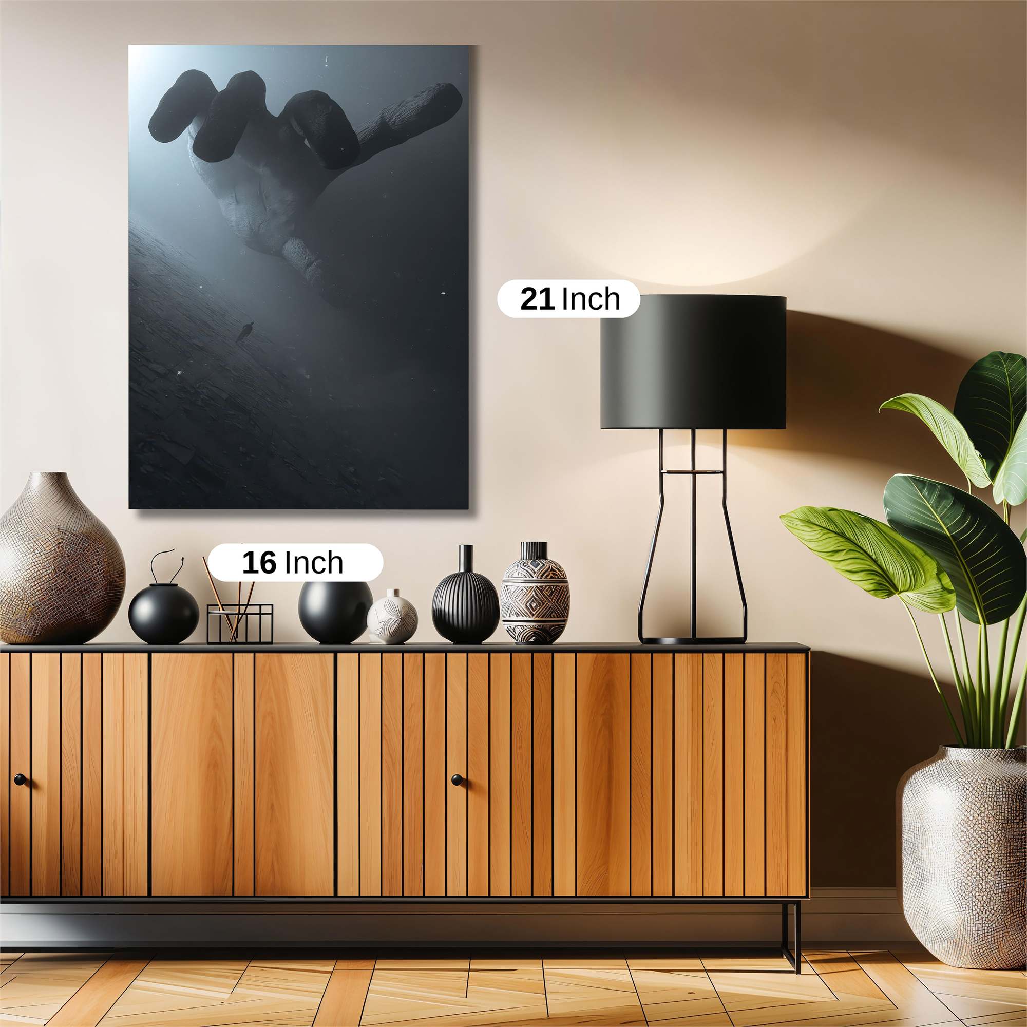 Giant Despair Safe Wall Magnetic / M