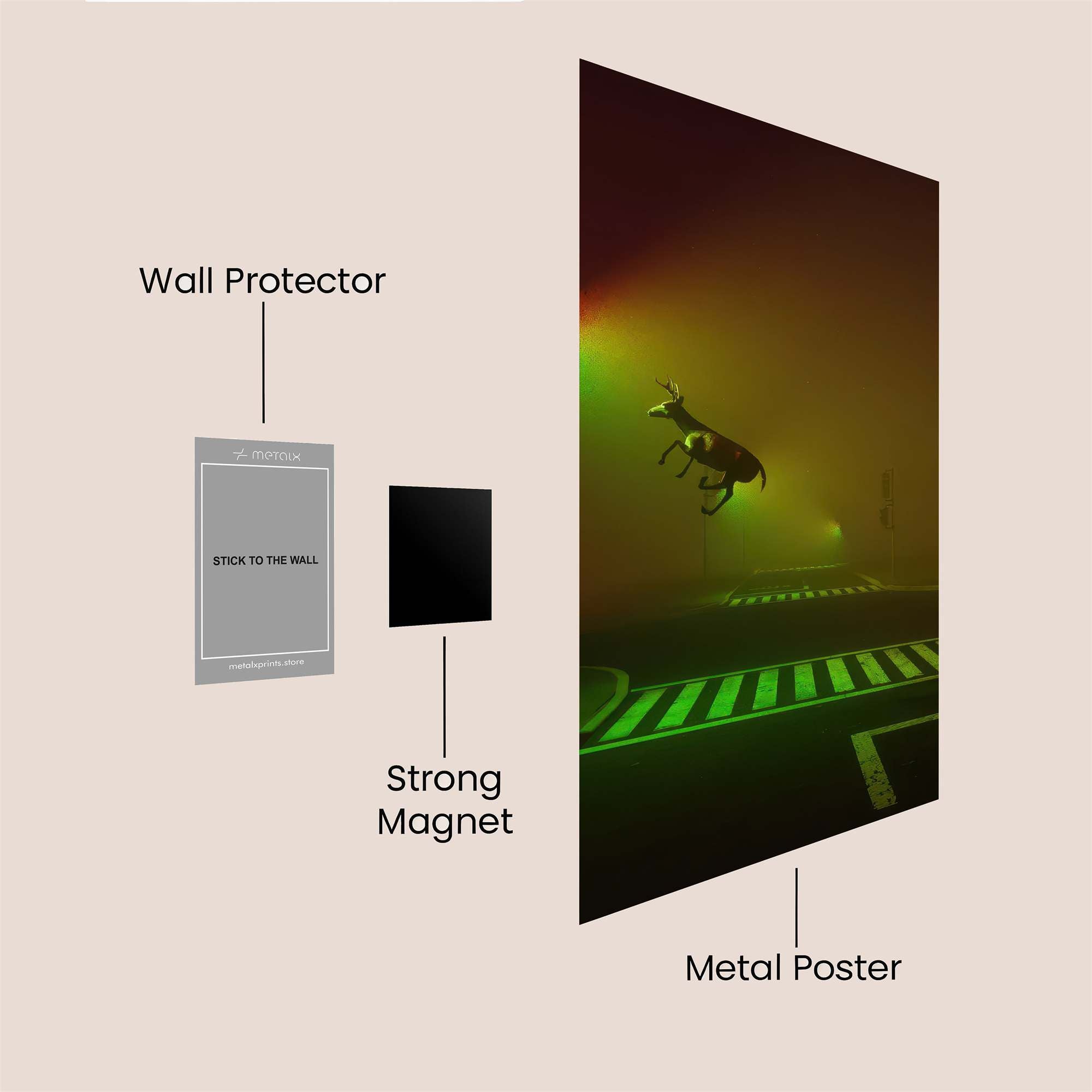 Goat Enigmatic Safe Wall Magnetic / M