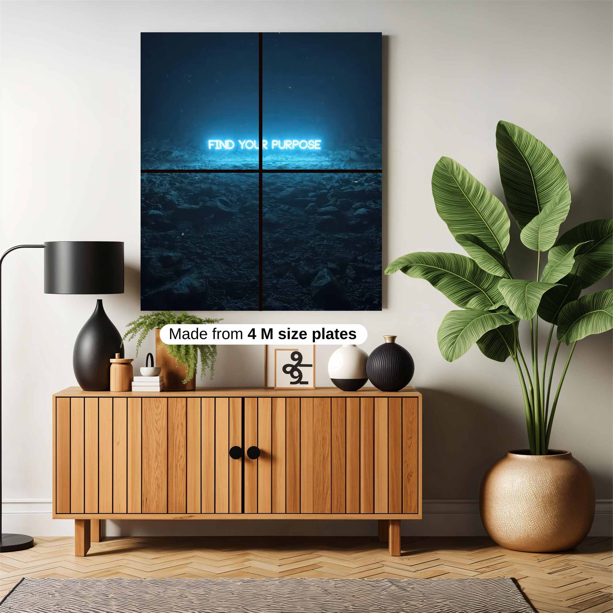 Purposeful Glow Safe Wall Magnetic / M