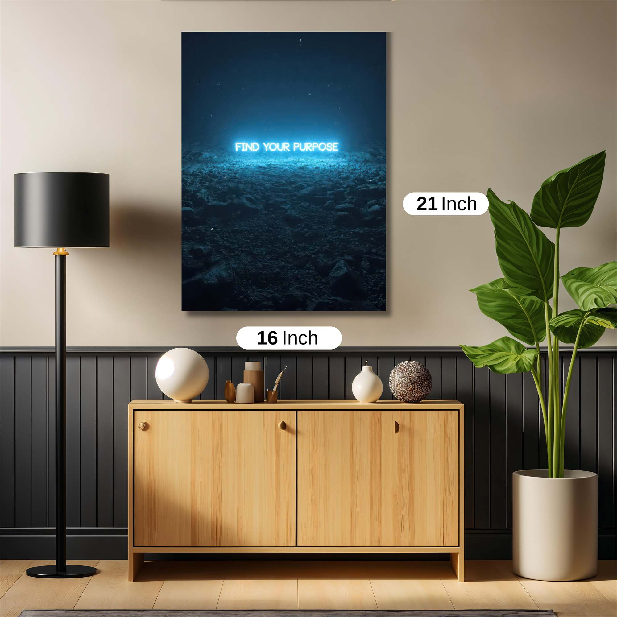 Purposeful Glow Safe Wall Magnetic / M