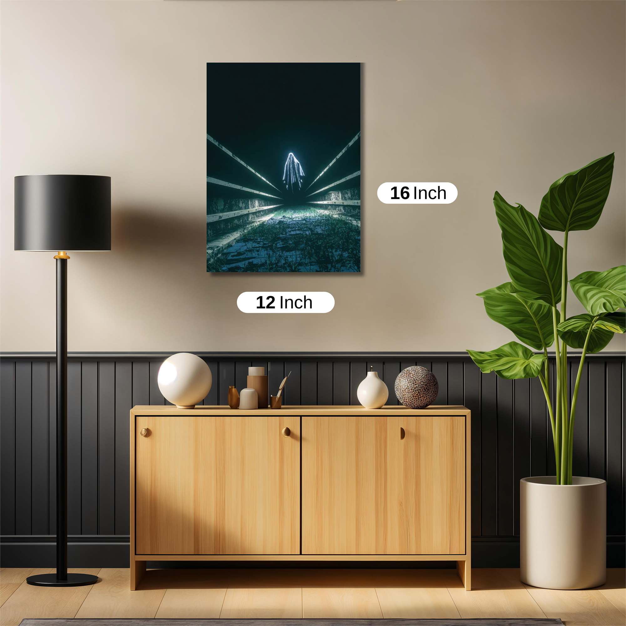 Ghostly Eerie Safe Wall Magnetic / M