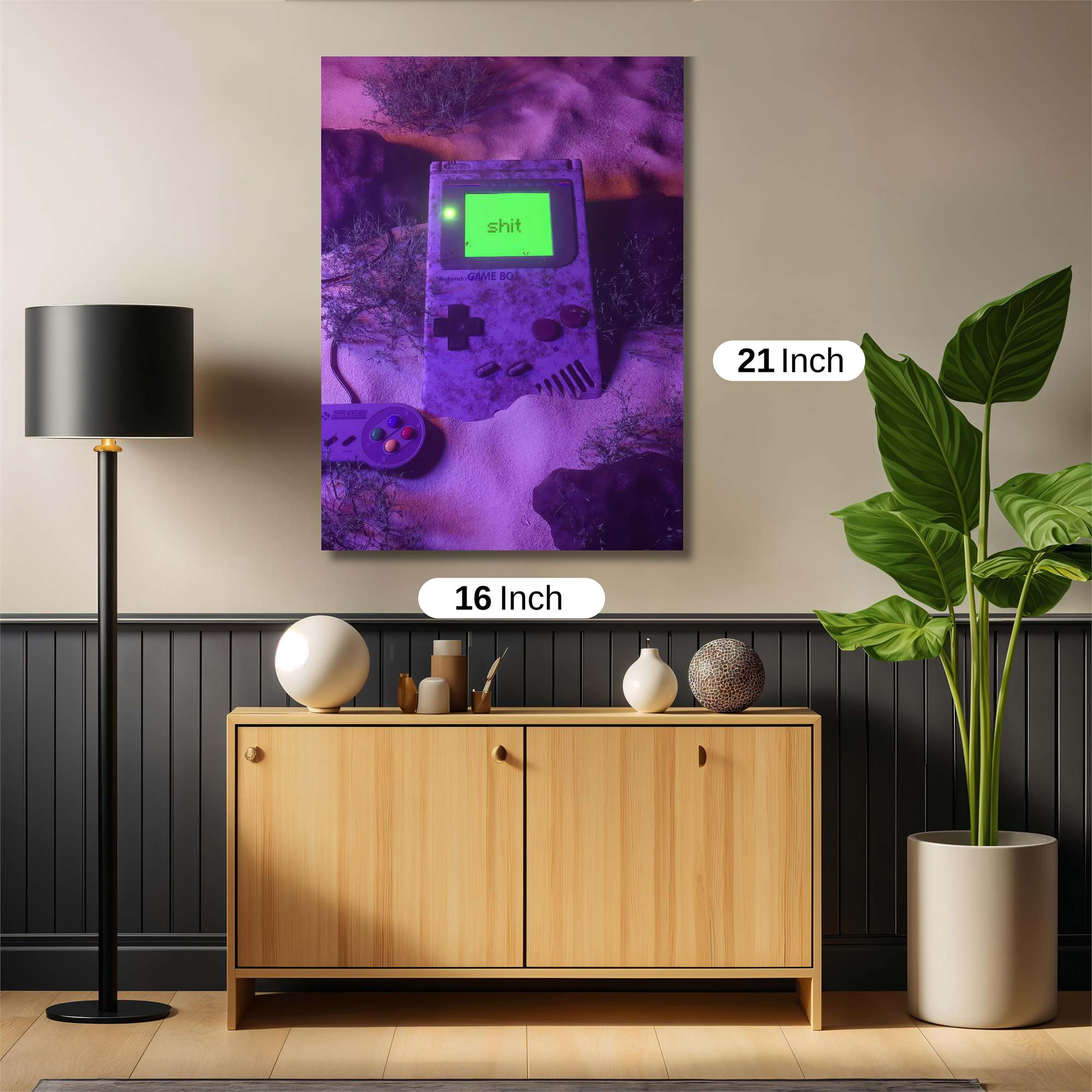 GameBoy Gloom Safe Wall Magnetic / M