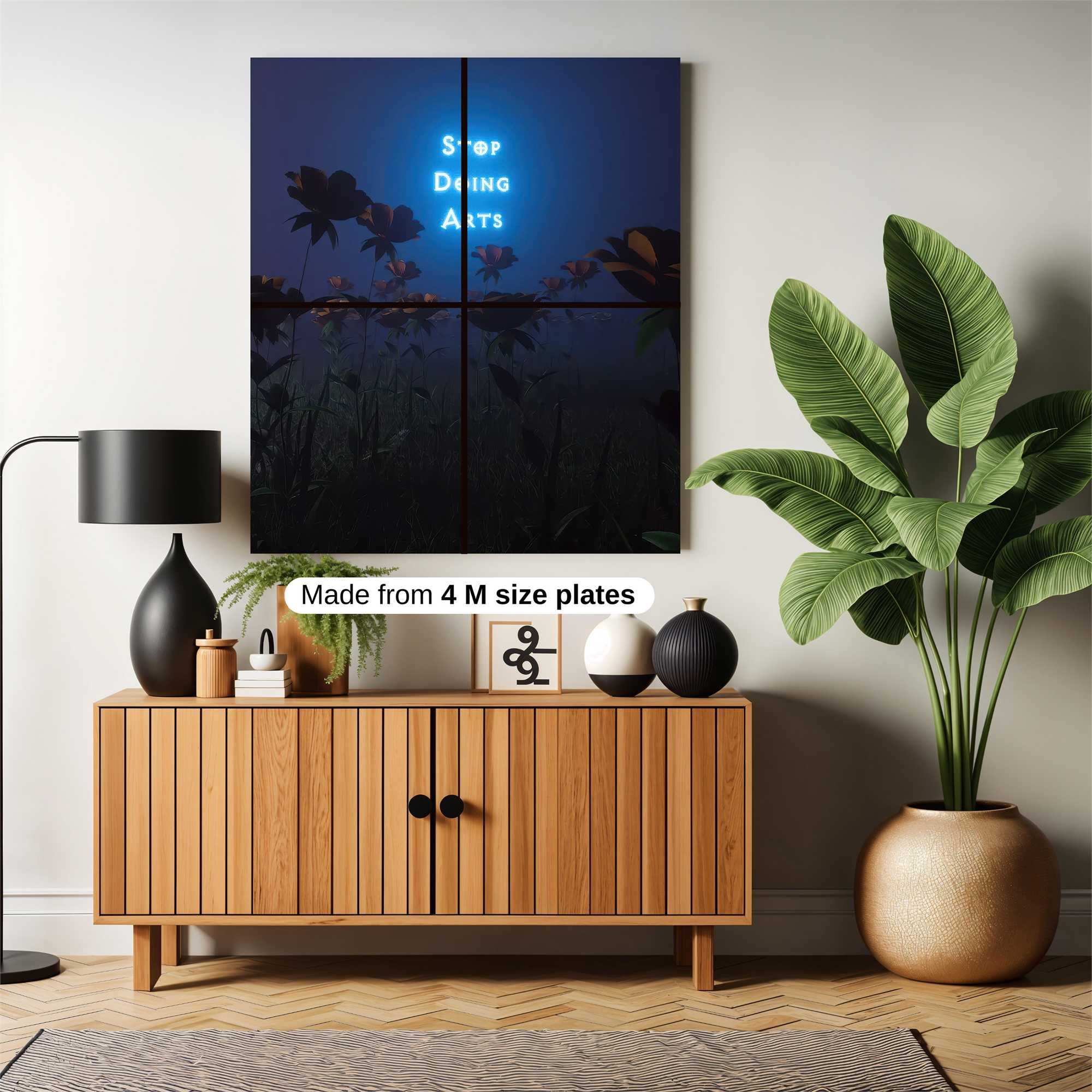 Neon Rebellion Safe Wall Magnetic / M