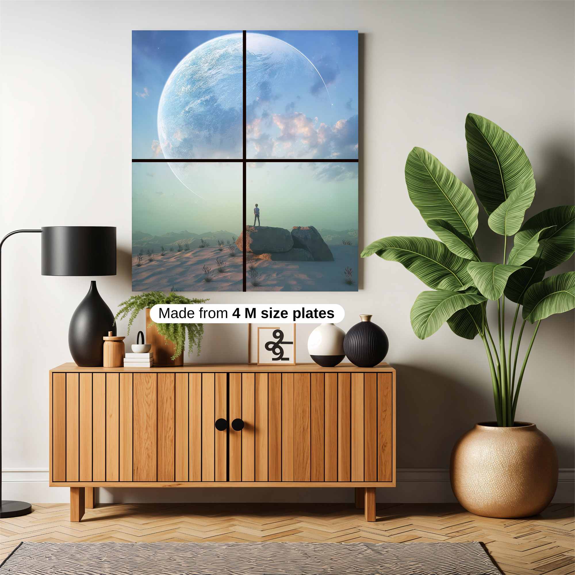 Moon Serenity Safe Wall Magnetic / M