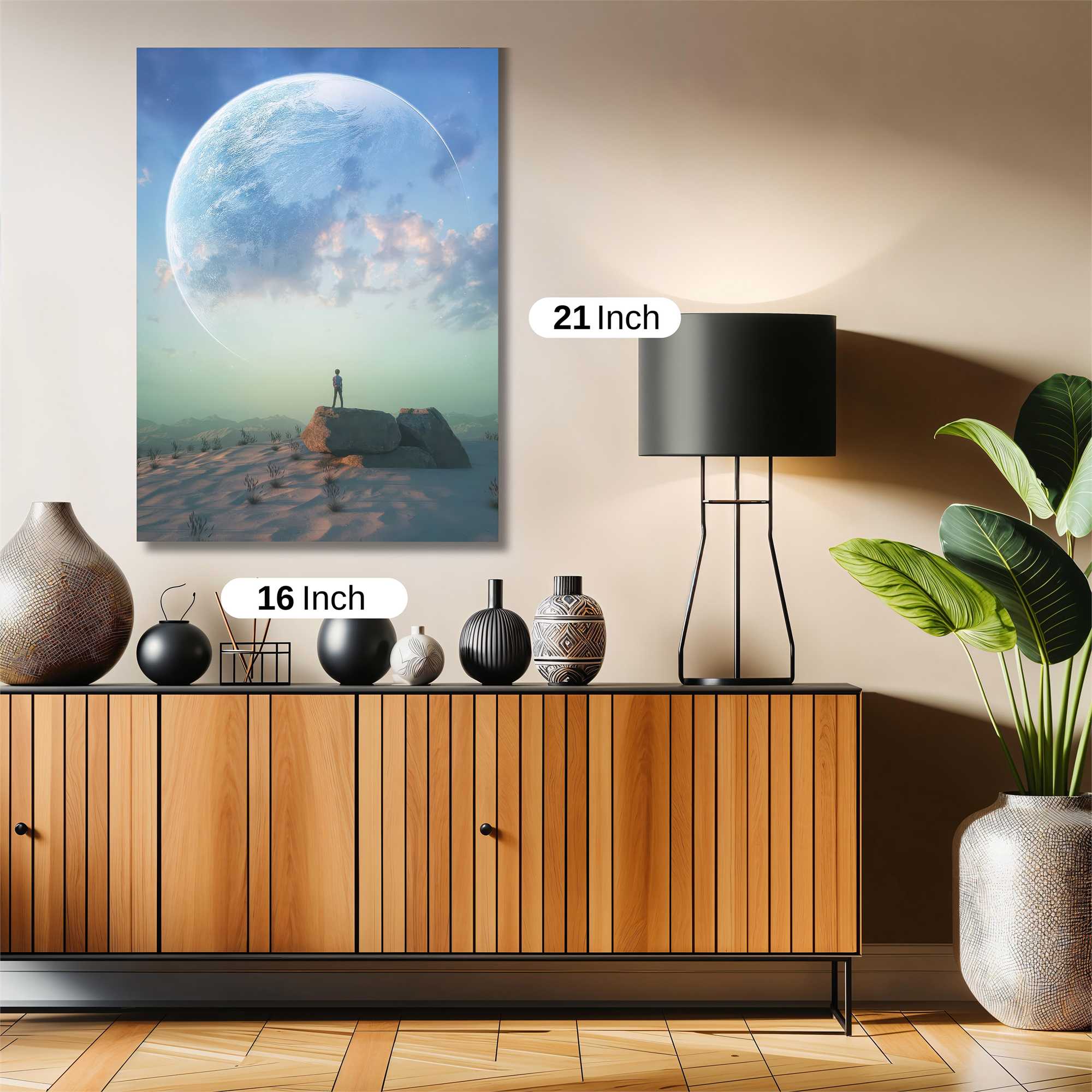 Moon Serenity Safe Wall Magnetic / M