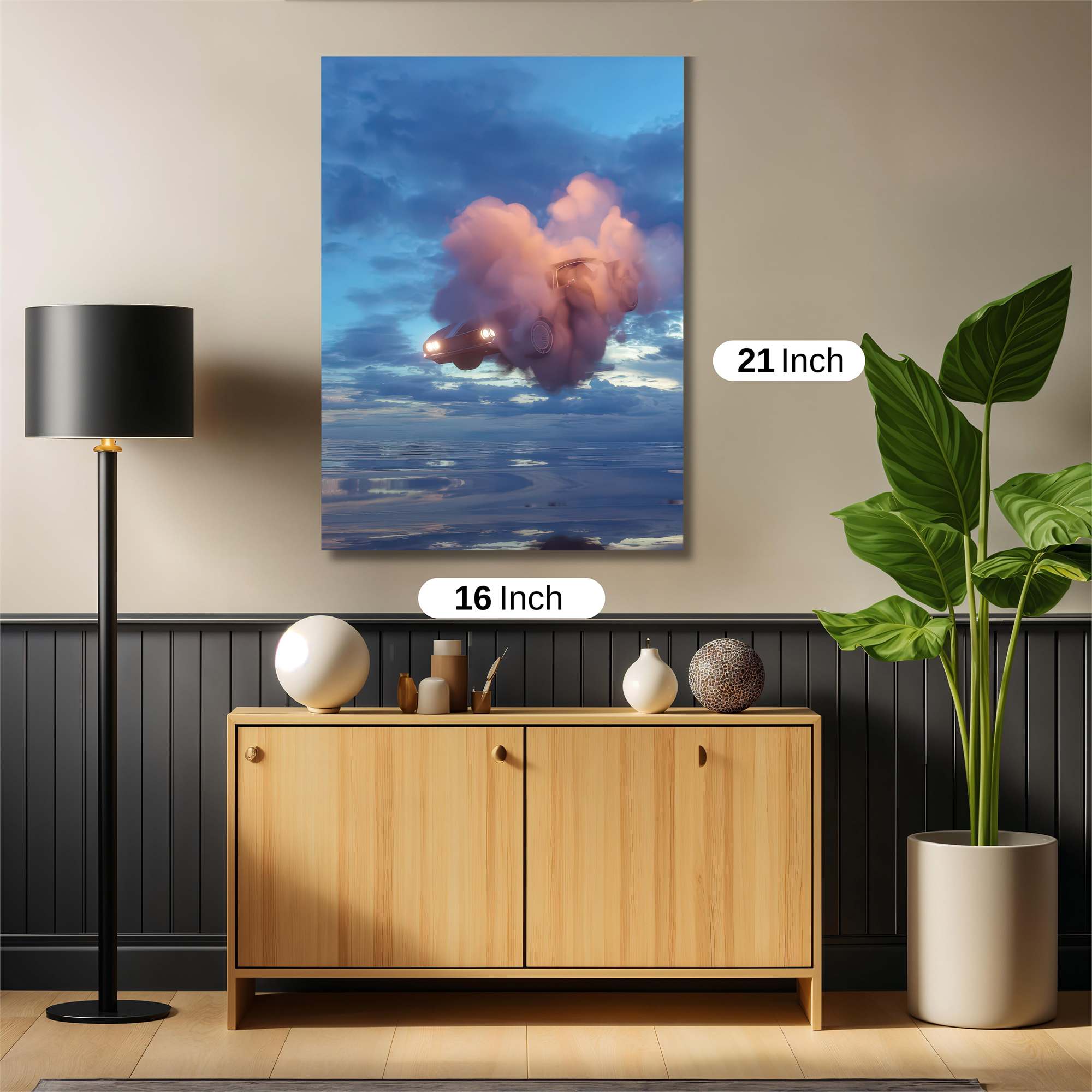 Jet Twilight Safe Wall Magnetic / M