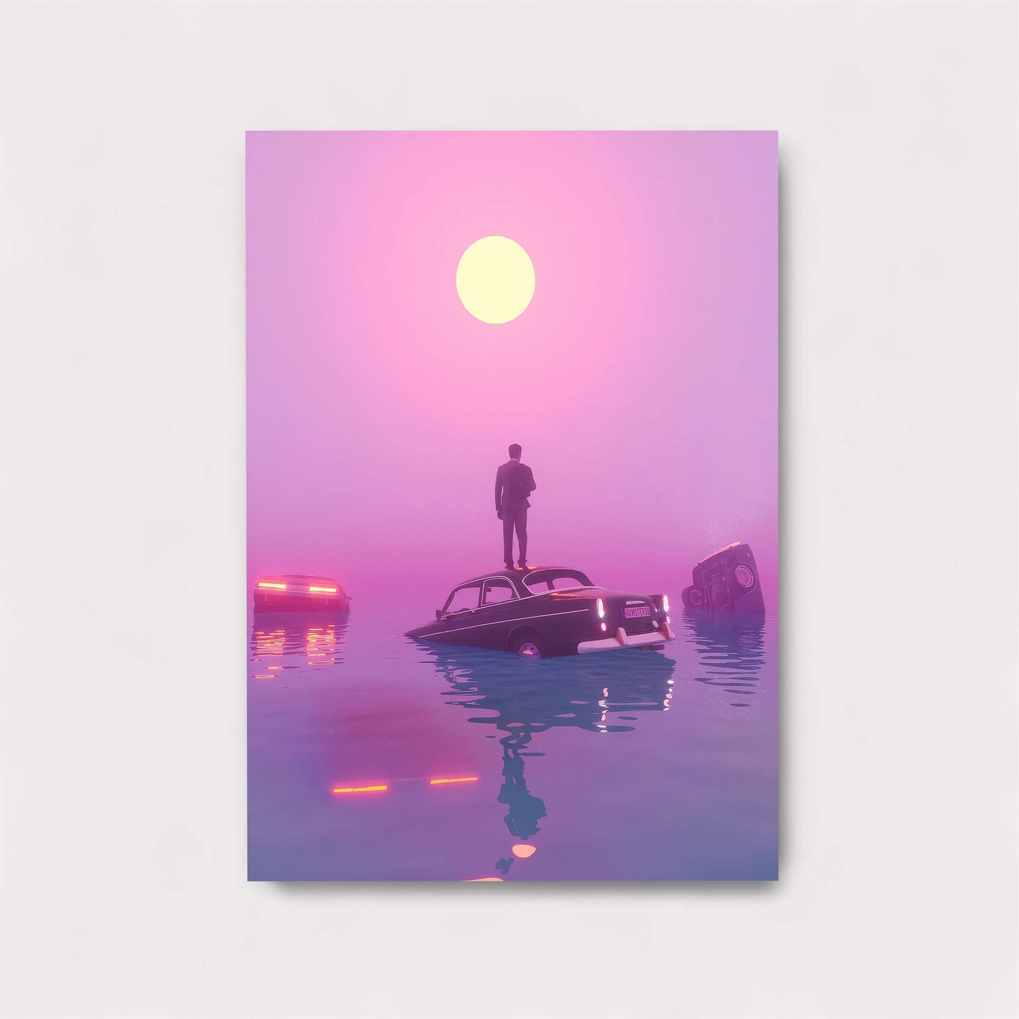 Sunset Serenity Safe Wall Magnetic / M