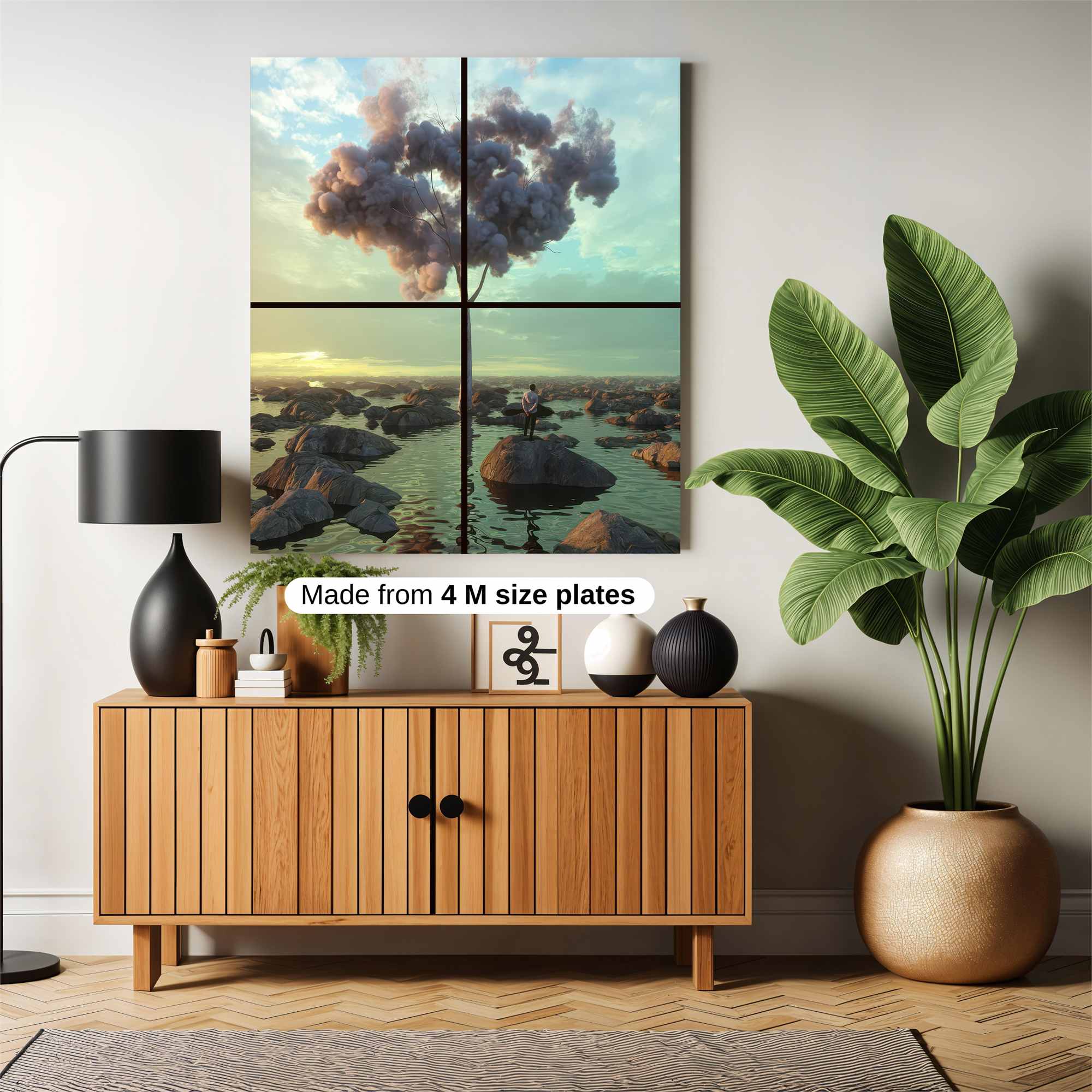 Dreamscape Serenity Safe Wall Magnetic / M