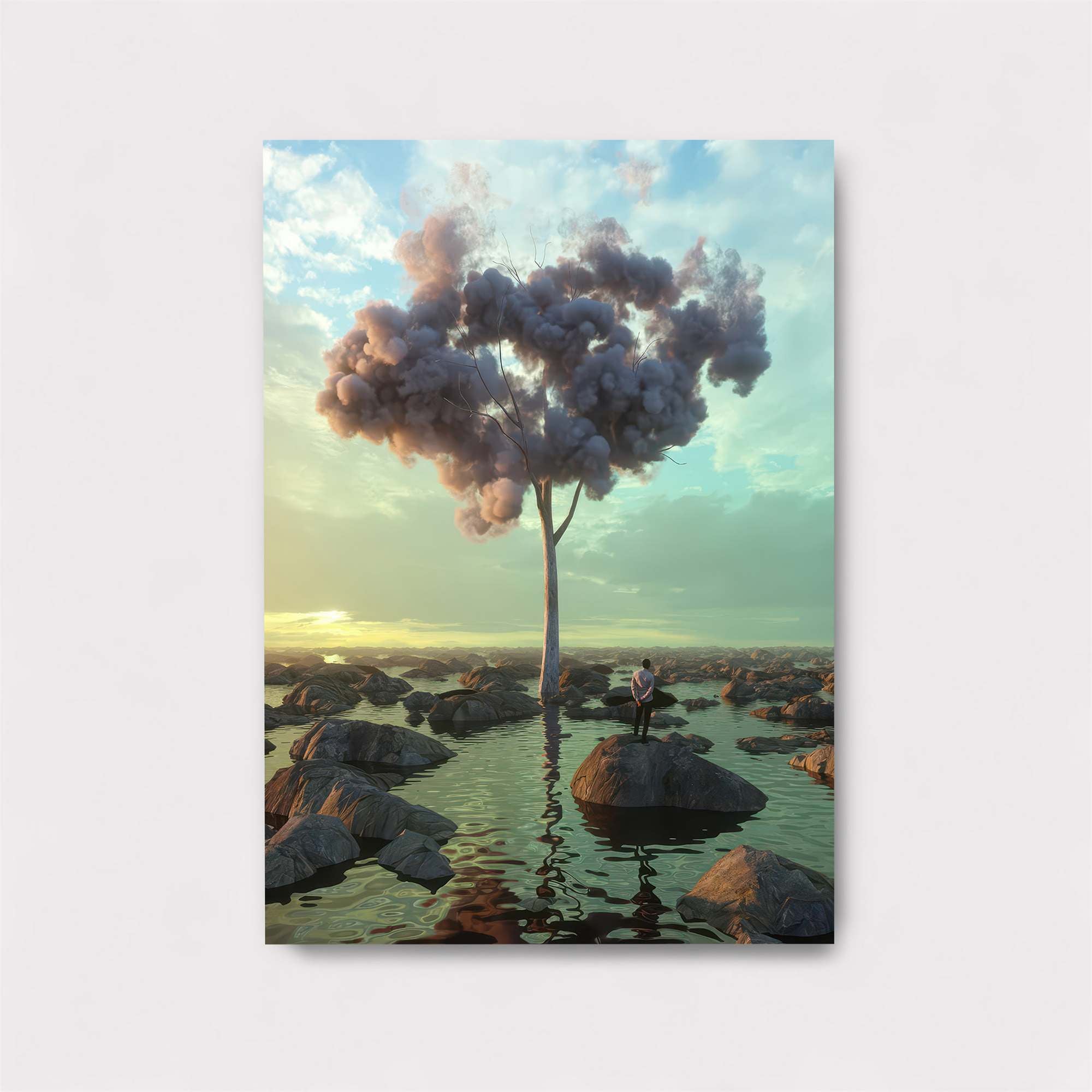 Dreamscape Serenity Safe Wall Magnetic / M