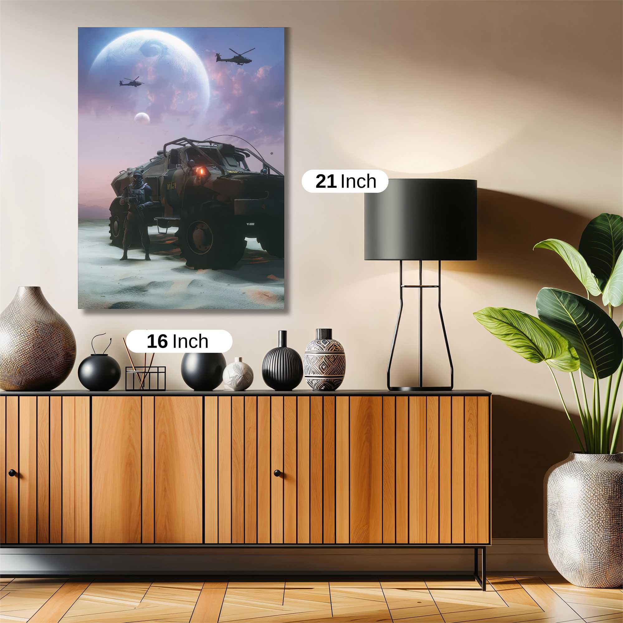 Desert Odyssey Safe Wall Magnetic / M