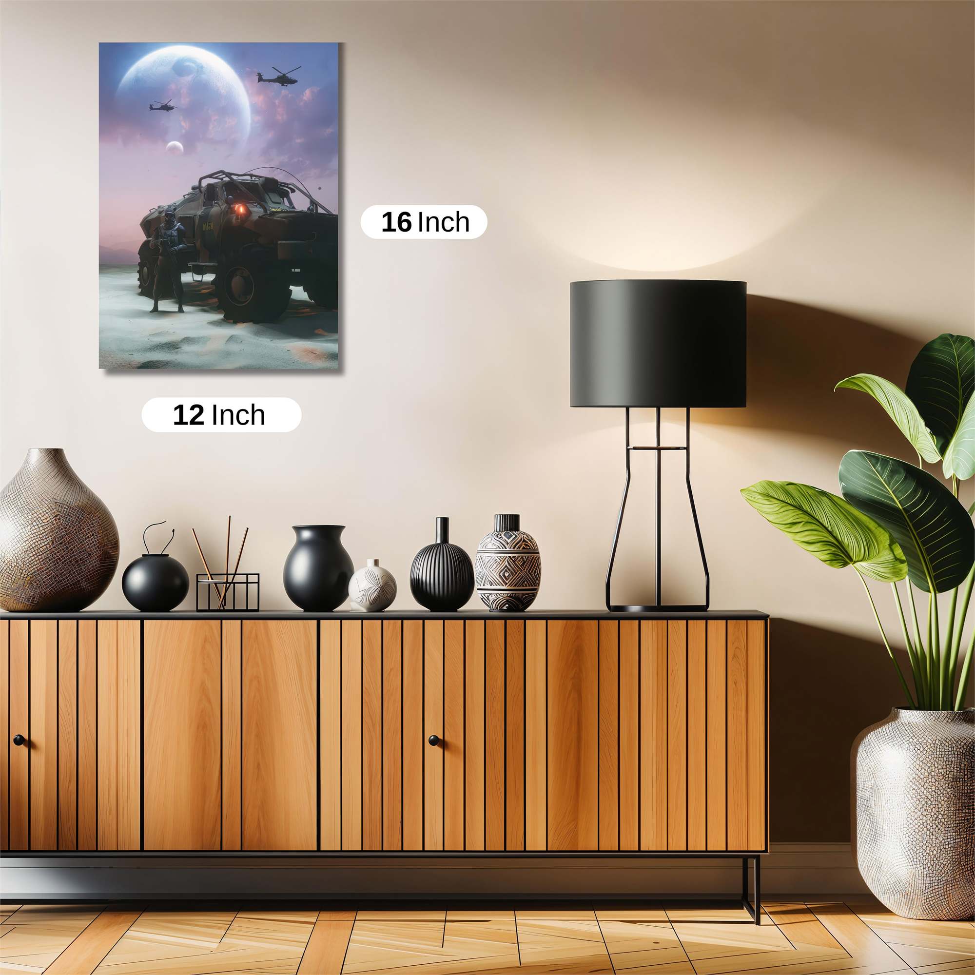 Desert Odyssey Safe Wall Magnetic / M