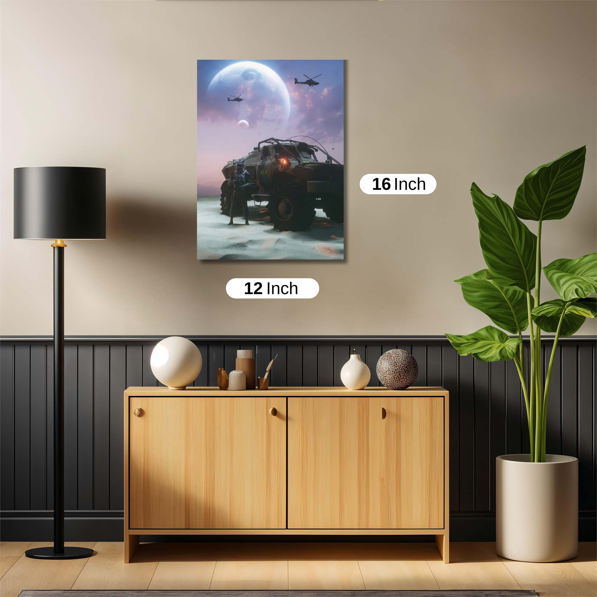 Desert Odyssey Safe Wall Magnetic / M