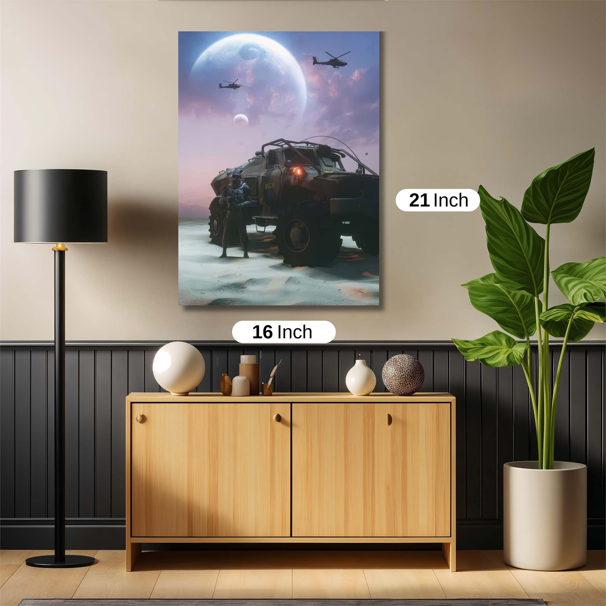 Desert Odyssey Safe Wall Magnetic / M