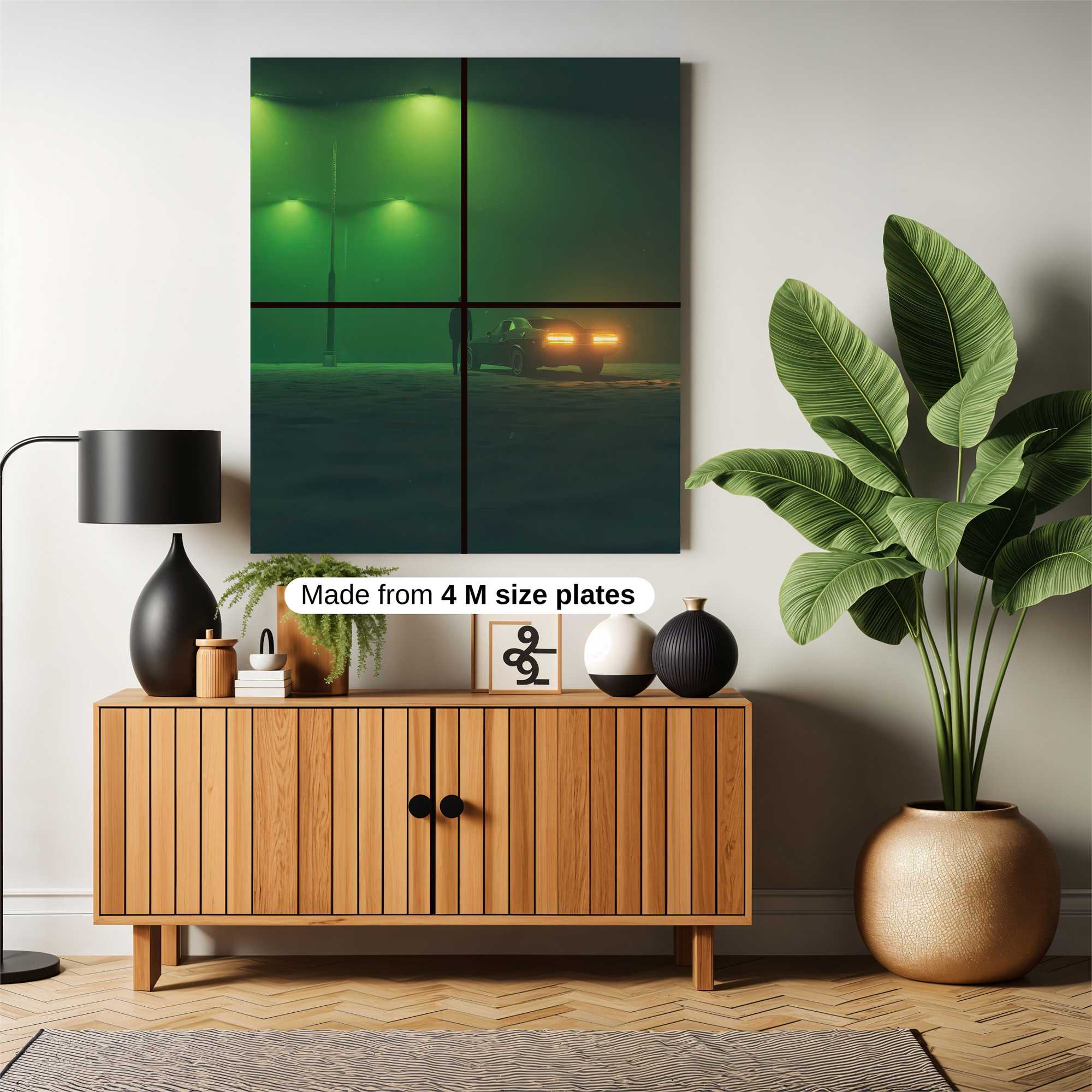 Night Departure Safe Wall Magnetic / M