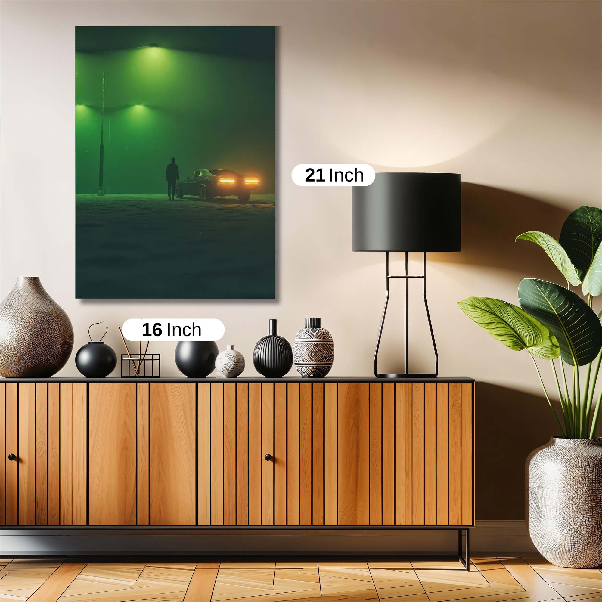 Night Departure Safe Wall Magnetic / M