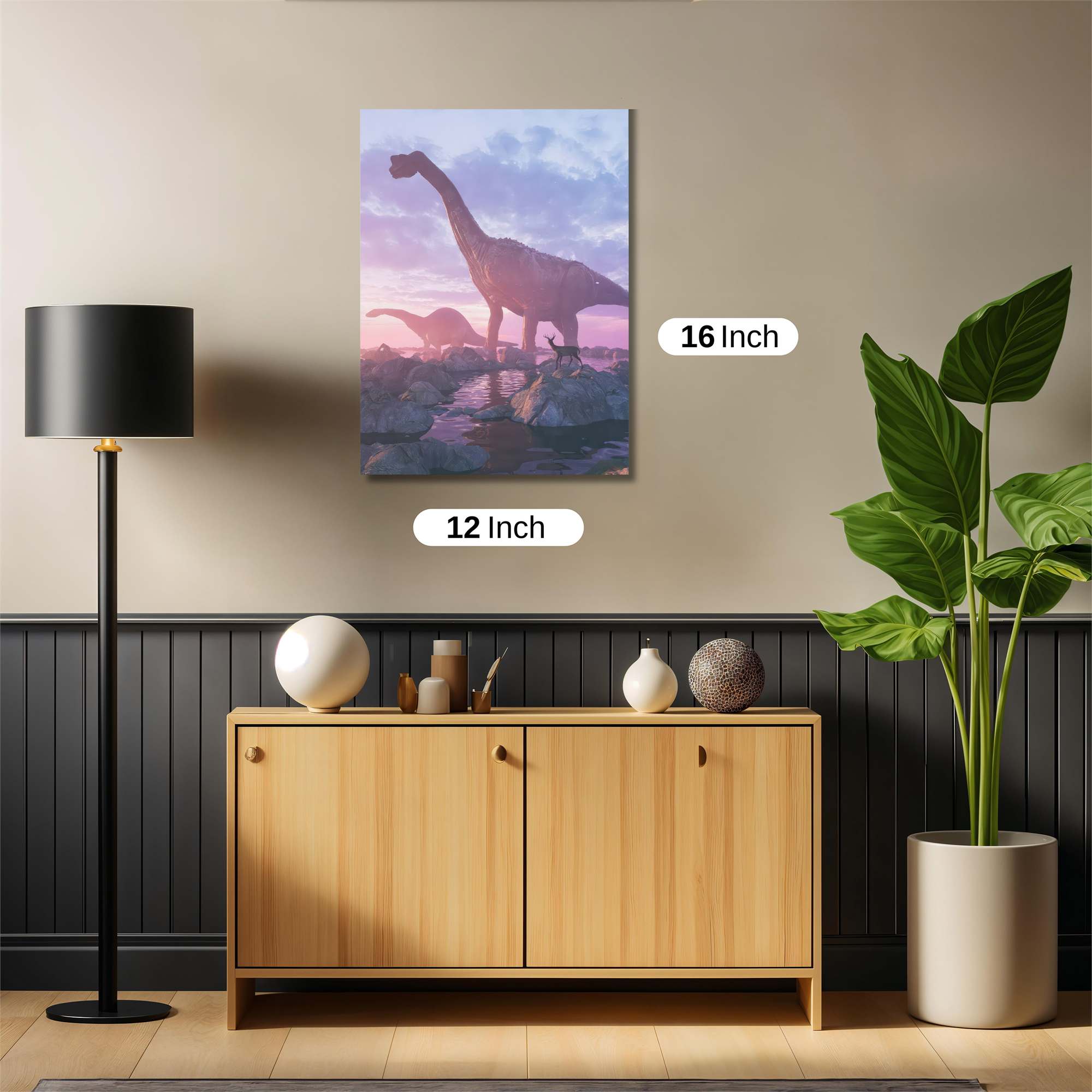 Brachiosaur Serene Safe Wall Magnetic / M