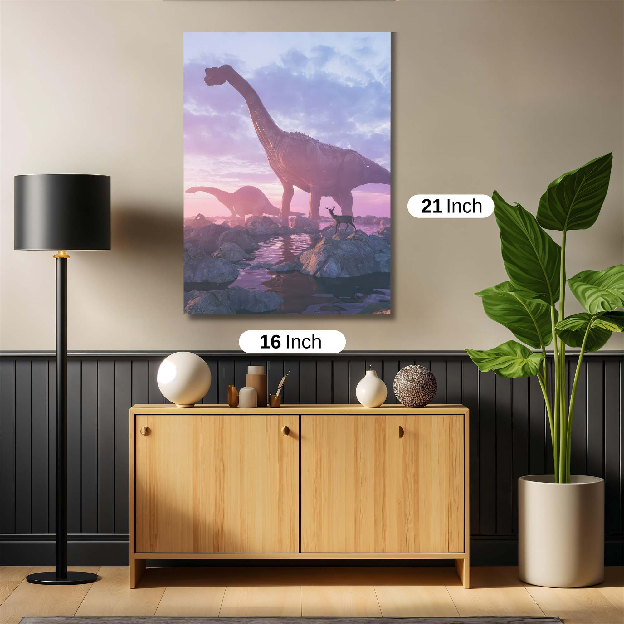 Brachiosaur Serene Safe Wall Magnetic / M