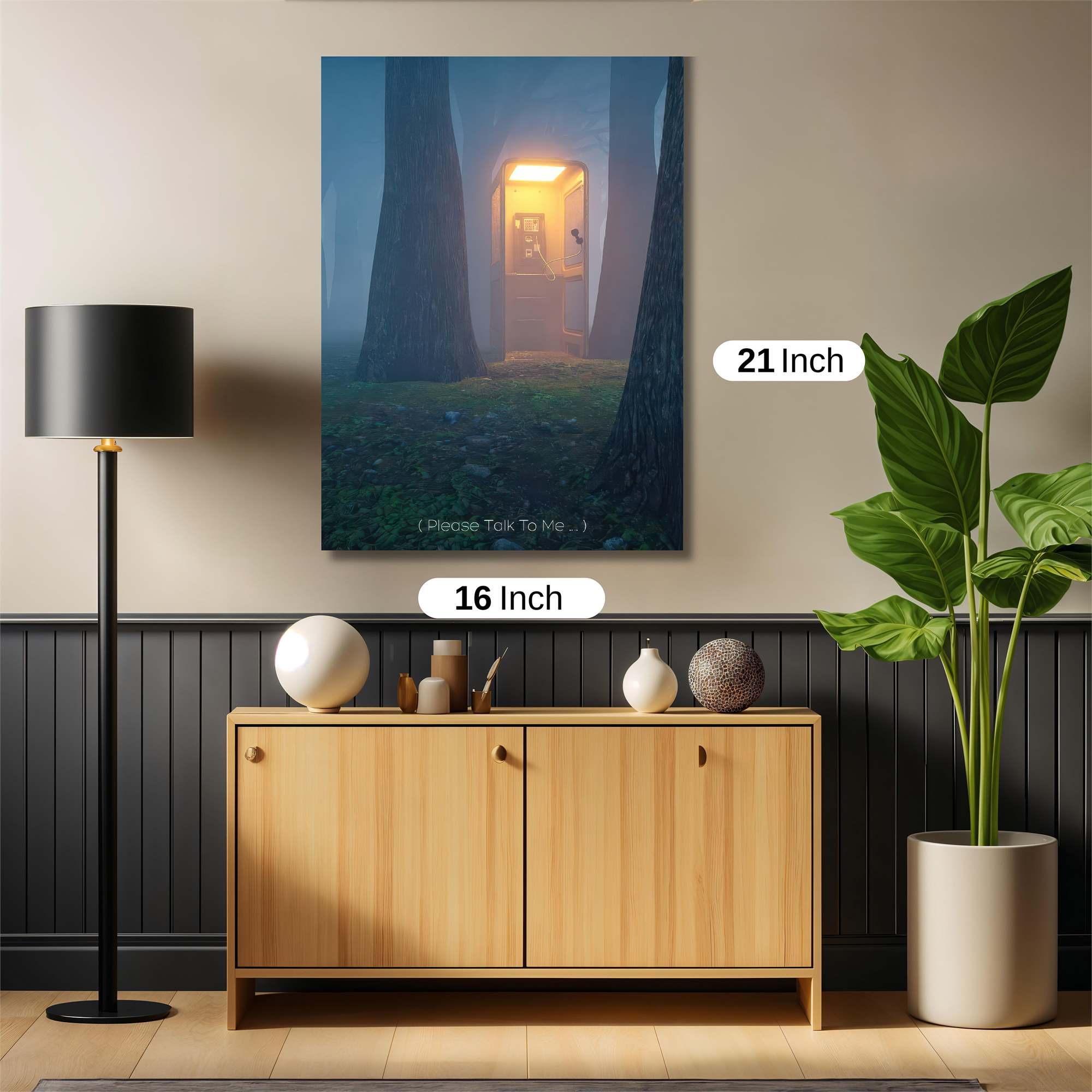 Portal Serene Safe Wall Magnetic / M