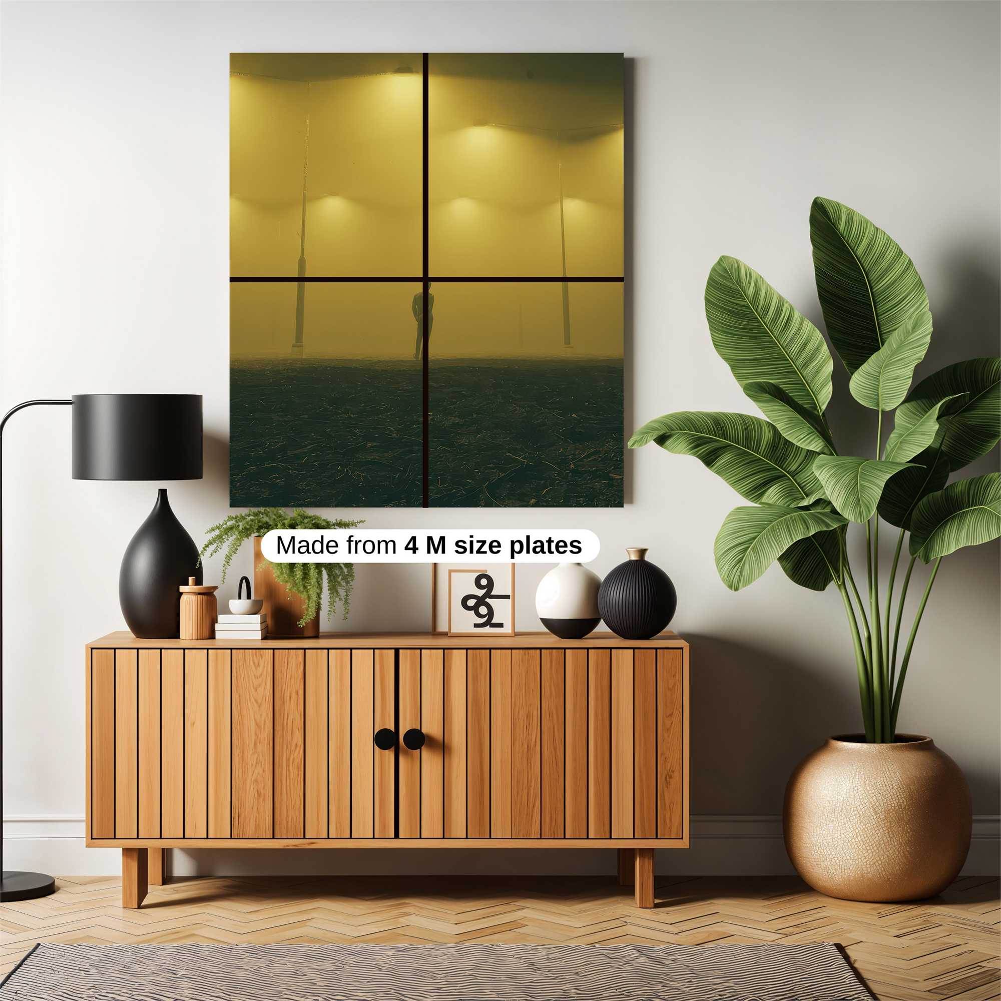 Silhouette Serene Safe Wall Magnetic / M